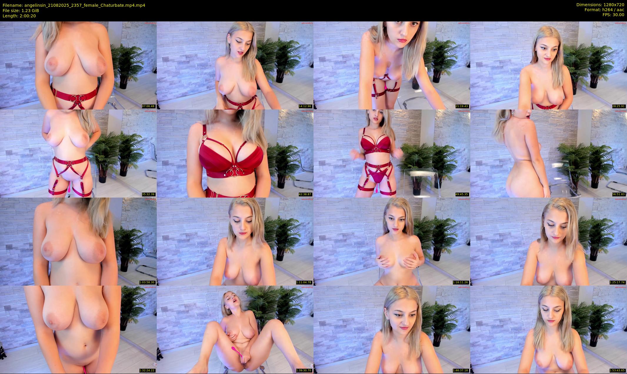 angelinsin — 121 minute Chaturbate female cam show recording, 720p, Aug 21, 2025