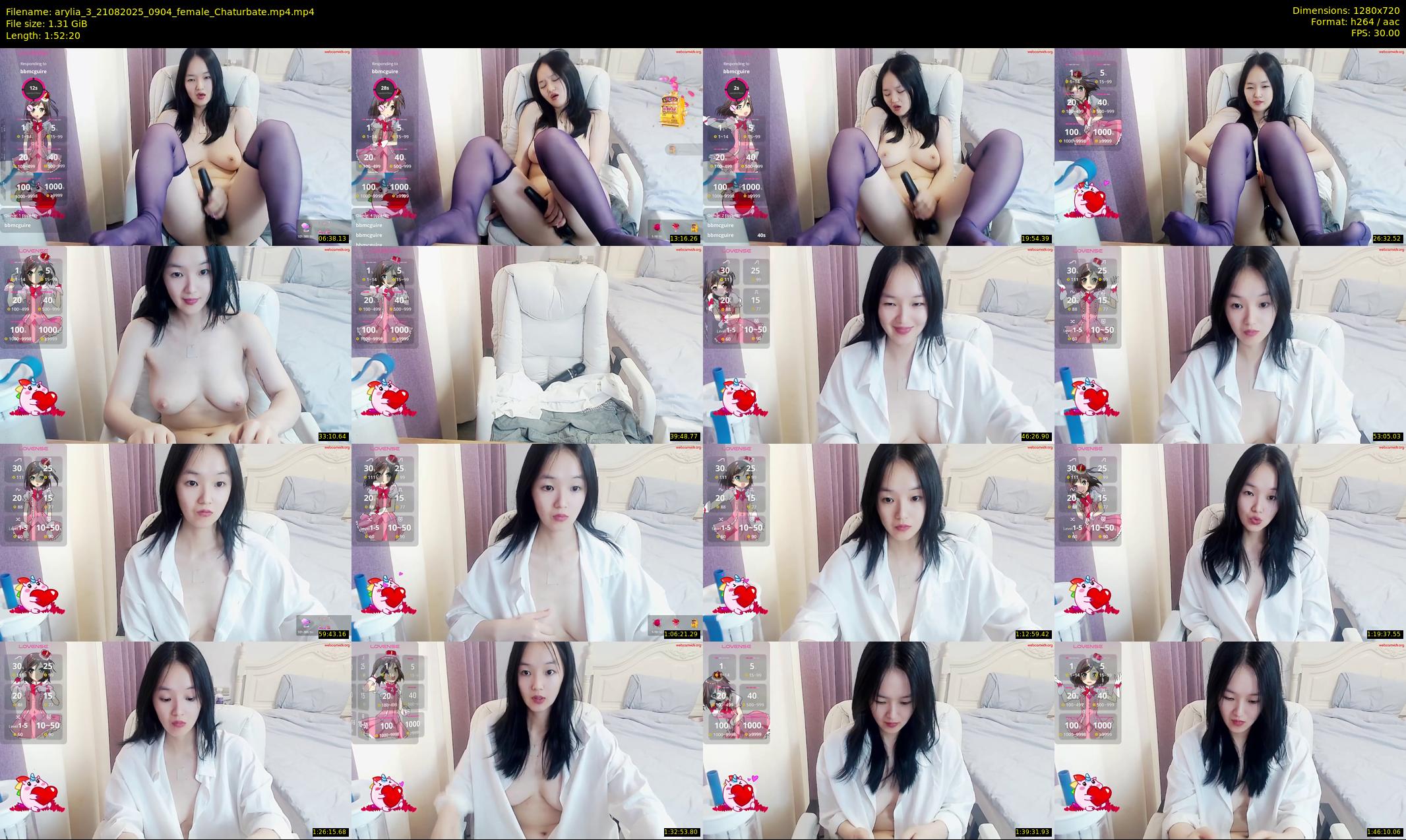 arylia_3 — 113 minute Chaturbate female cam show recording, 720p, Aug 21, 2025