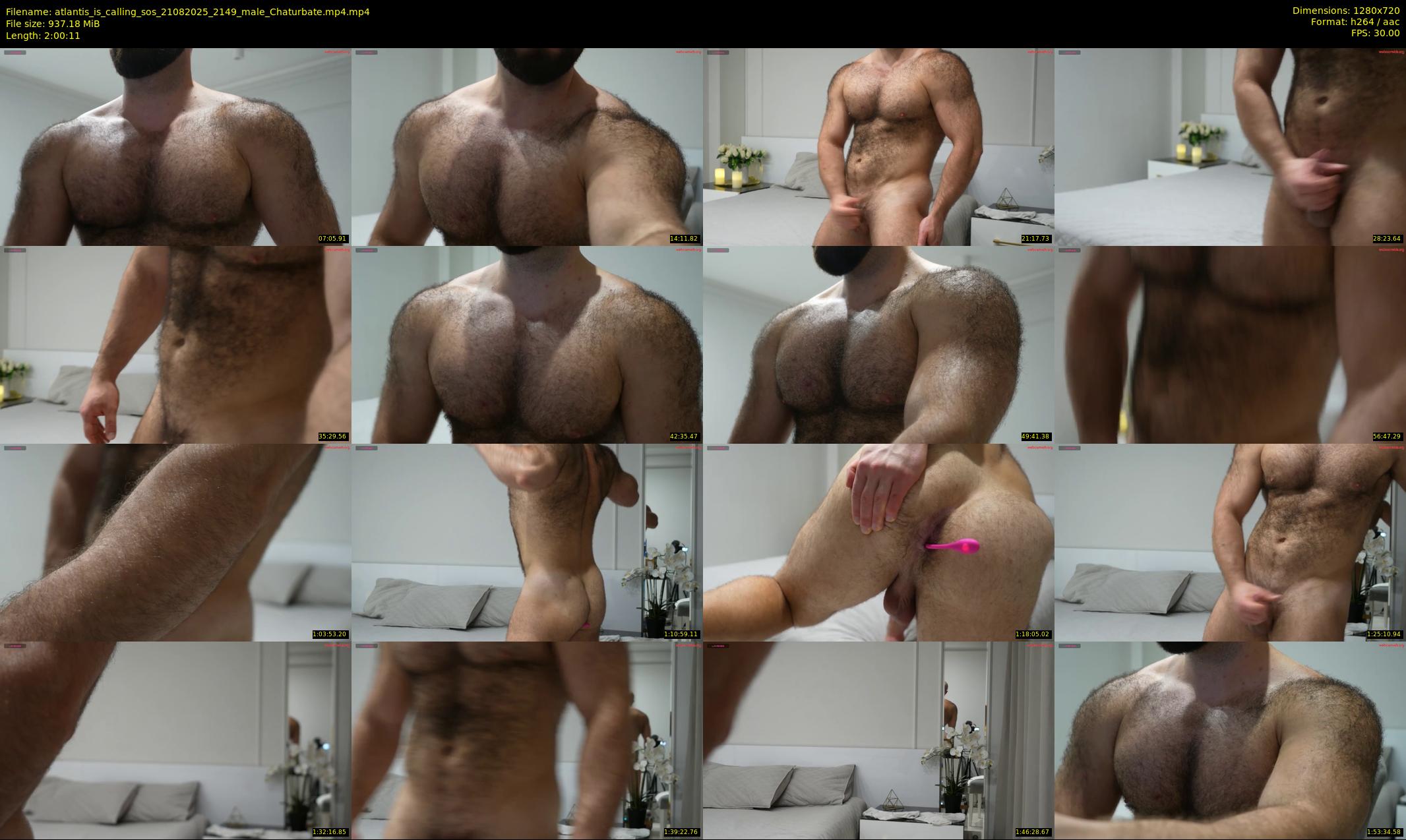 atlantis_is_calling_sos — 121 minute Chaturbate male cam show recording, 720p, Aug 21, 2025