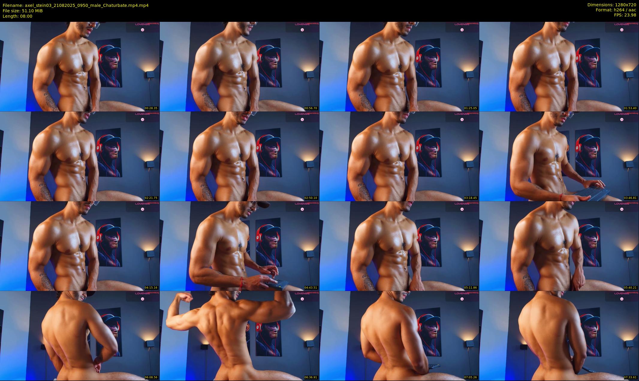 axel_stein03 — 8 minute Chaturbate male cam show recording, 720p, Aug 21, 2025