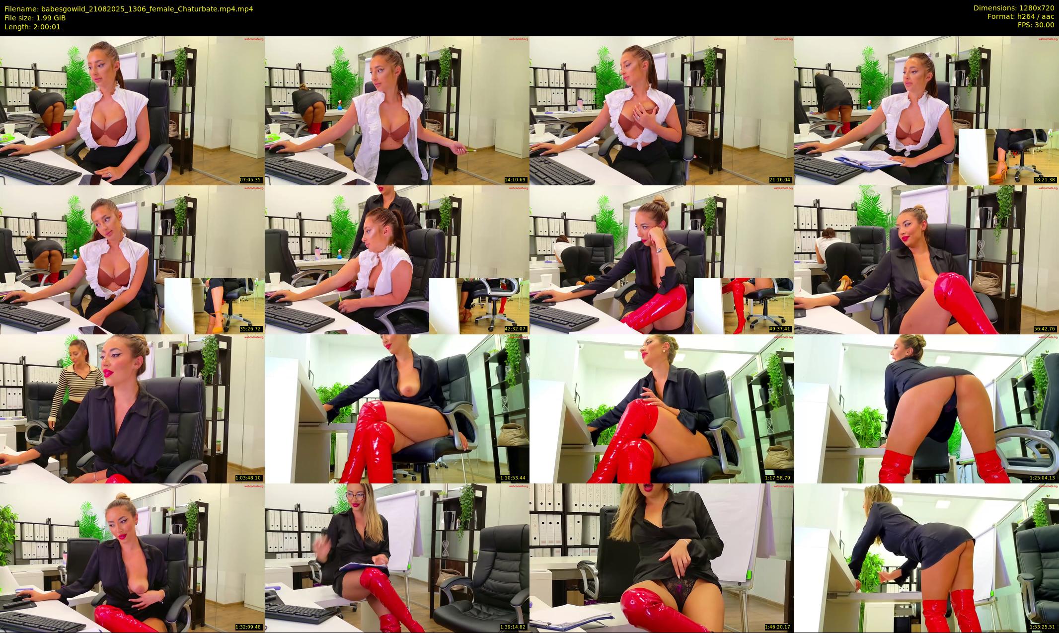 babesgowild — 121 minute Chaturbate couple cam show recording, 720p, Aug 21, 2025