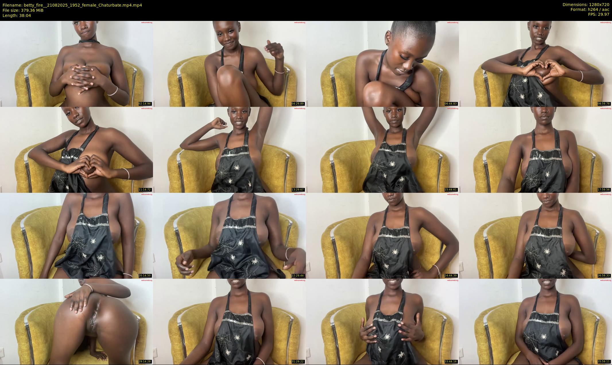 betty_fire_ — 39 minute Chaturbate female cam show recording, 720p, Aug 21, 2025
