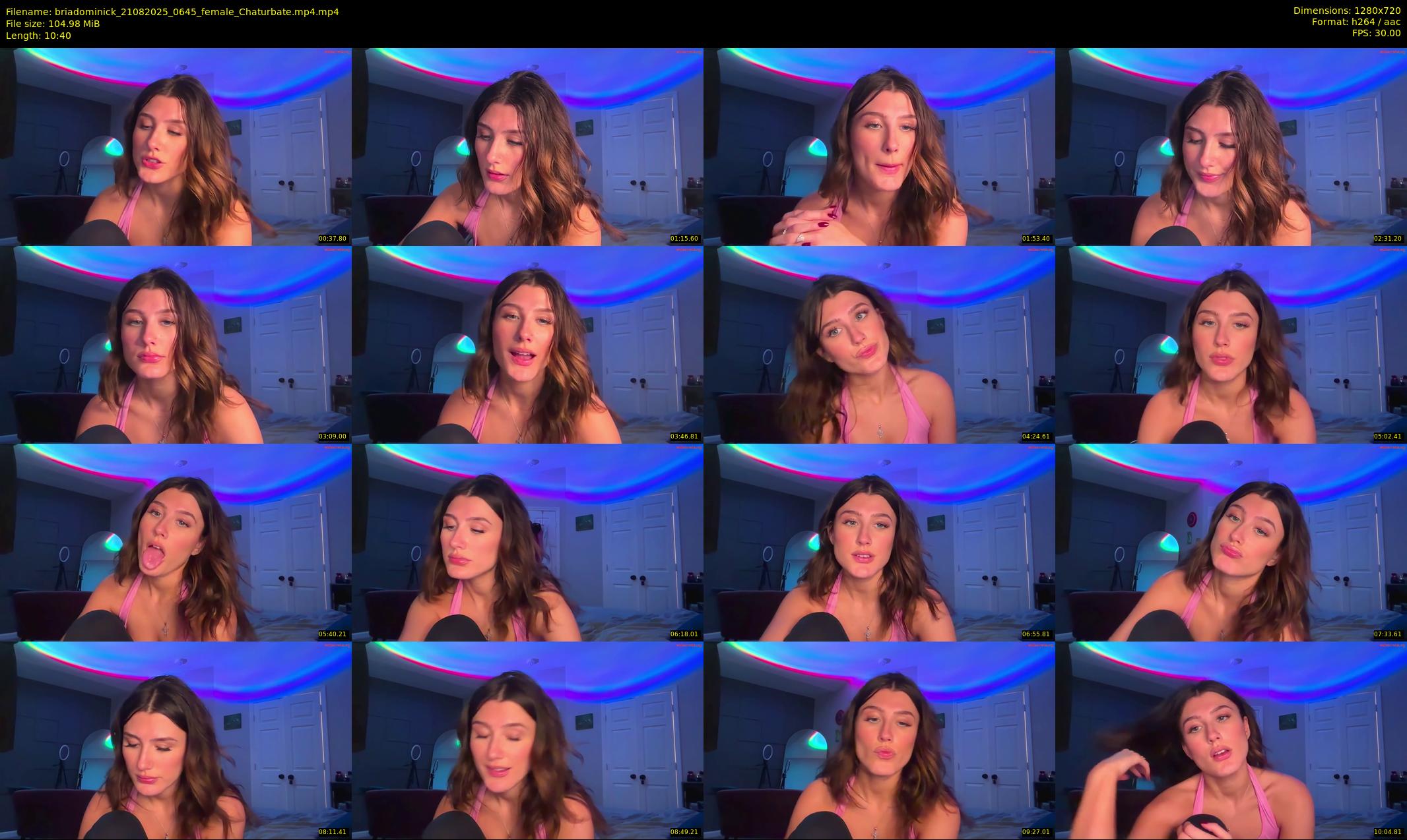 briadominick — 11 minute Chaturbate couple cam show recording, 720p, Aug 21, 2025