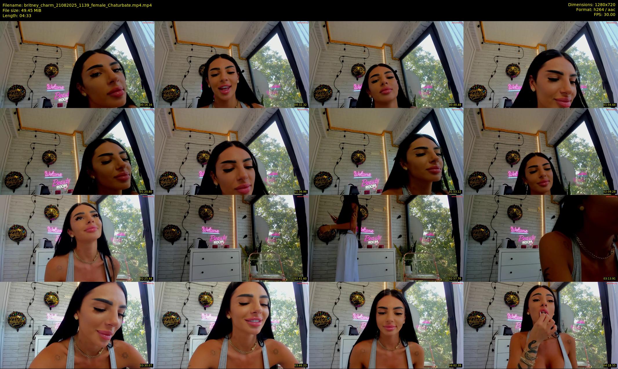 britney_charm — 5 minute Chaturbate female cam show recording, 720p, Aug 21, 2025