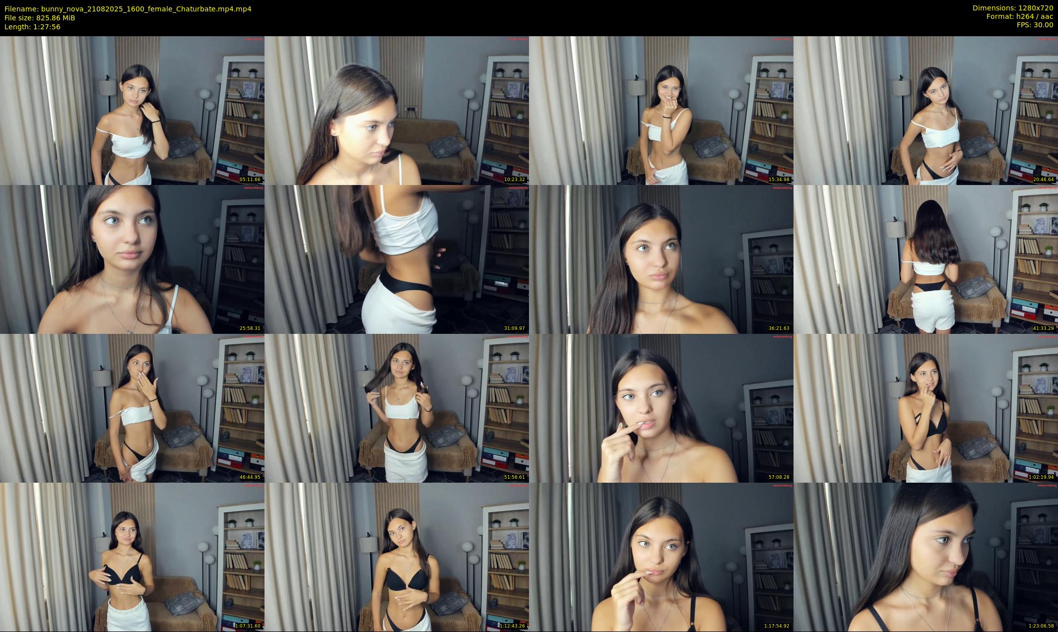 bunny_nova — 88 minute Chaturbate female cam show recording, 720p, Aug 21, 2025