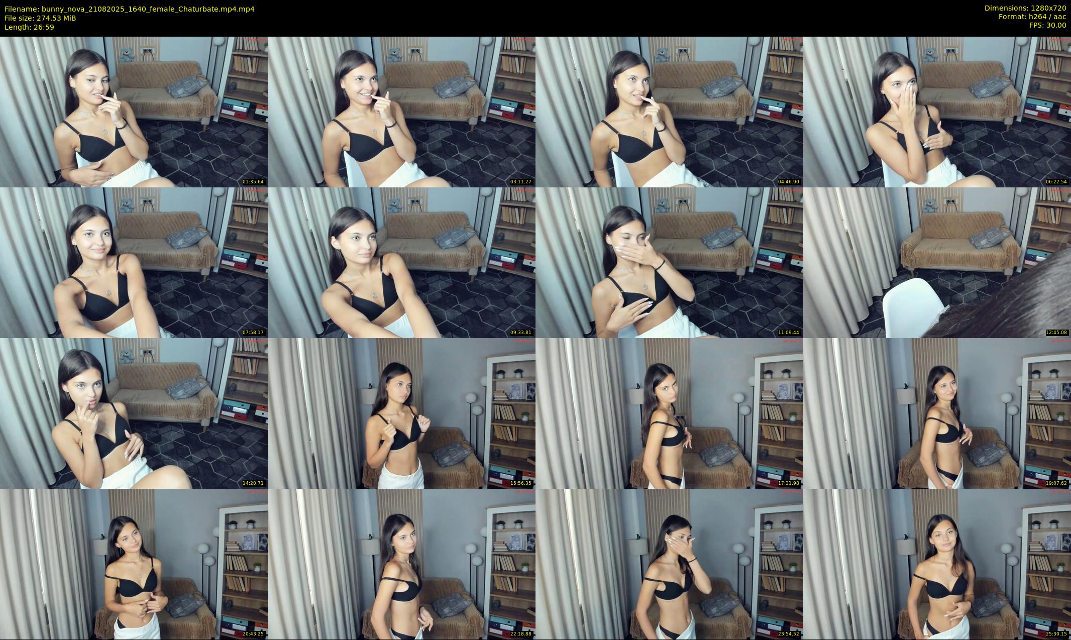 bunny_nova — 27 minute Chaturbate female cam show recording, 720p, Aug 21, 2025