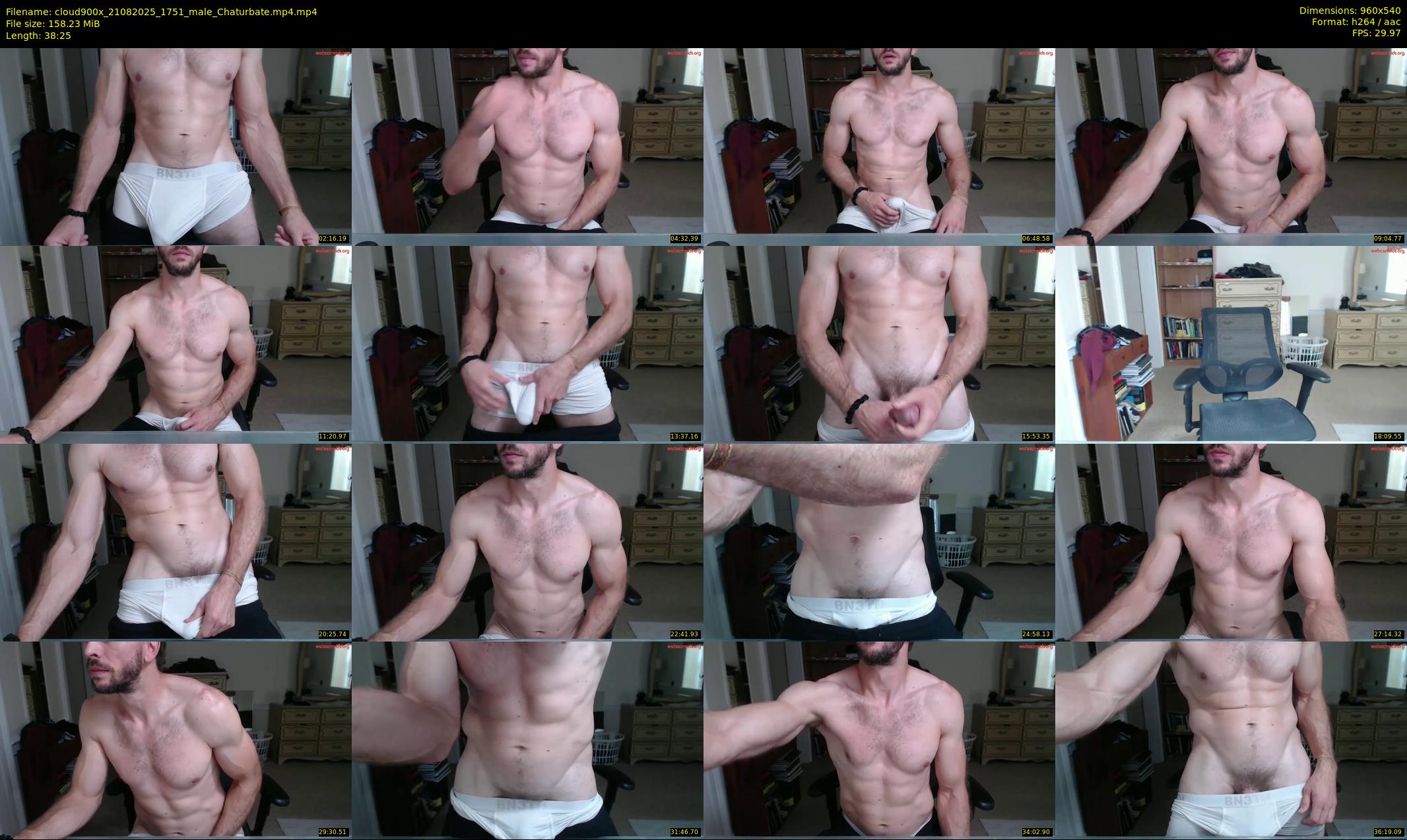 cloud900x — 39 minute Chaturbate male cam show recording, 480p, Aug 21, 2025