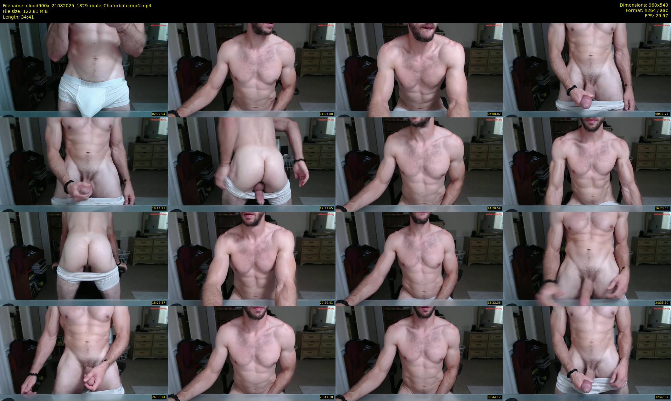 cloud900x — 35 minute Chaturbate male cam show recording, 480p, Aug 21, 2025
