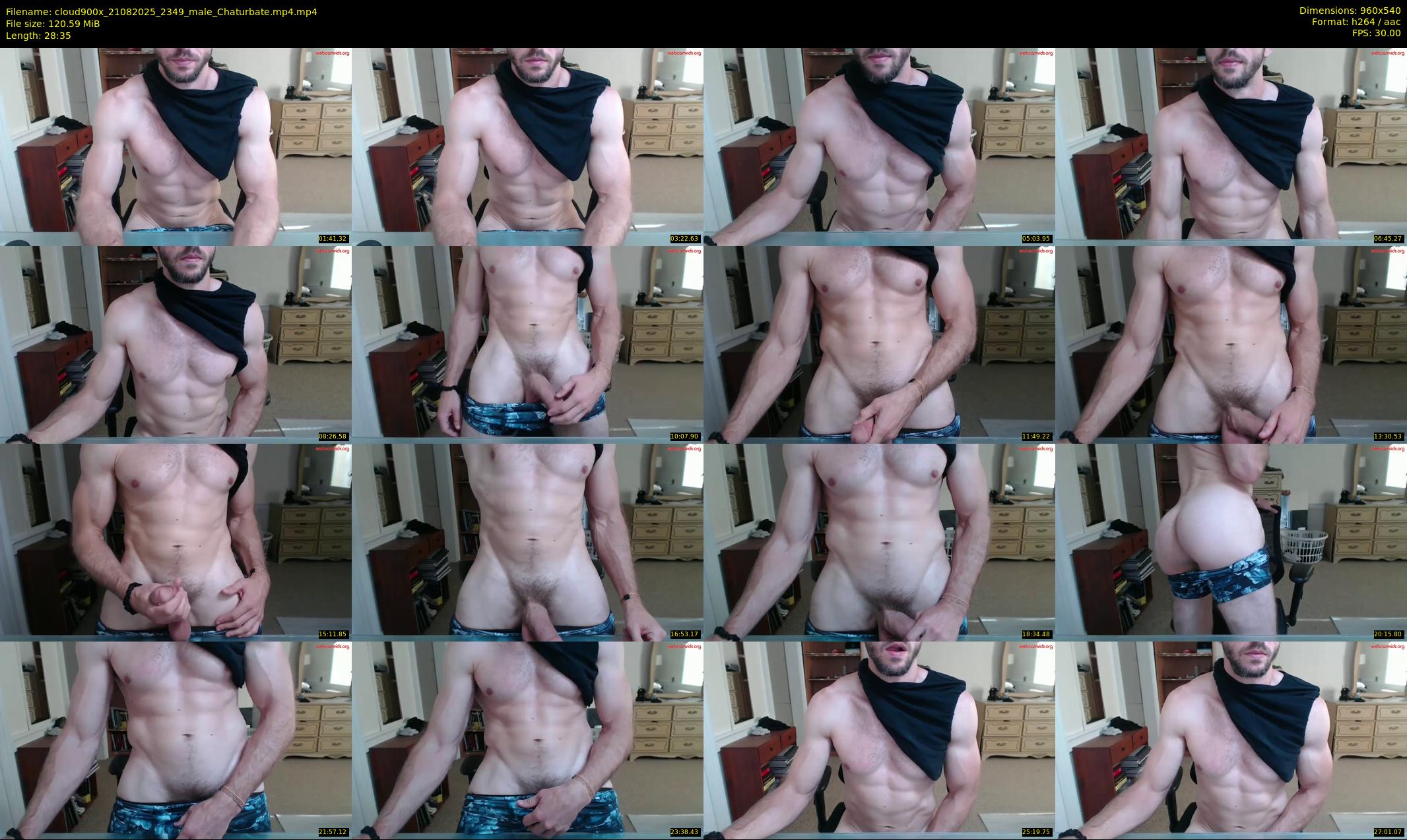 cloud900x — 29 minute Chaturbate male cam show recording, 480p, Aug 21, 2025