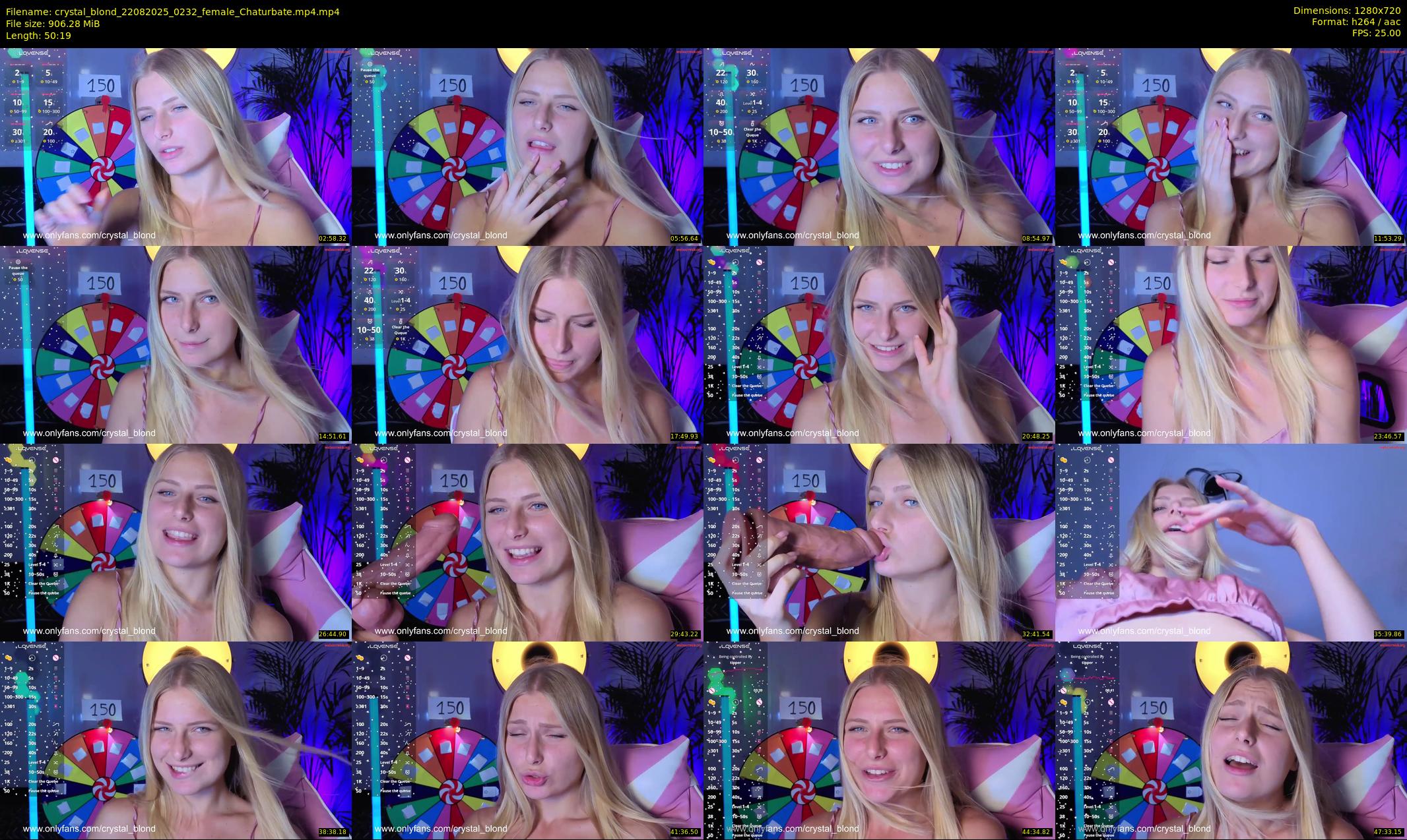 crystal_blond — 51 minute Chaturbate female cam show recording, 720p, Aug 22, 2025
