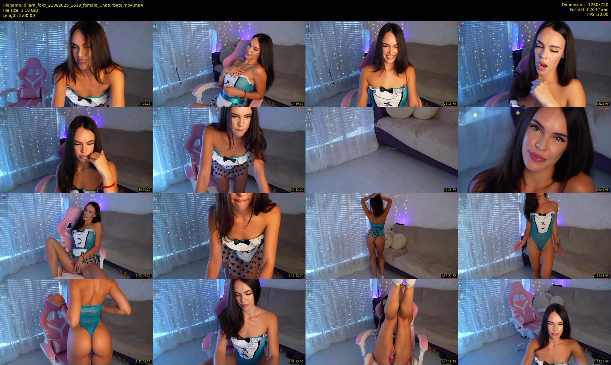 dilara_foxx — 120 minute Chaturbate female cam show recording, 720p, Aug 21, 2025