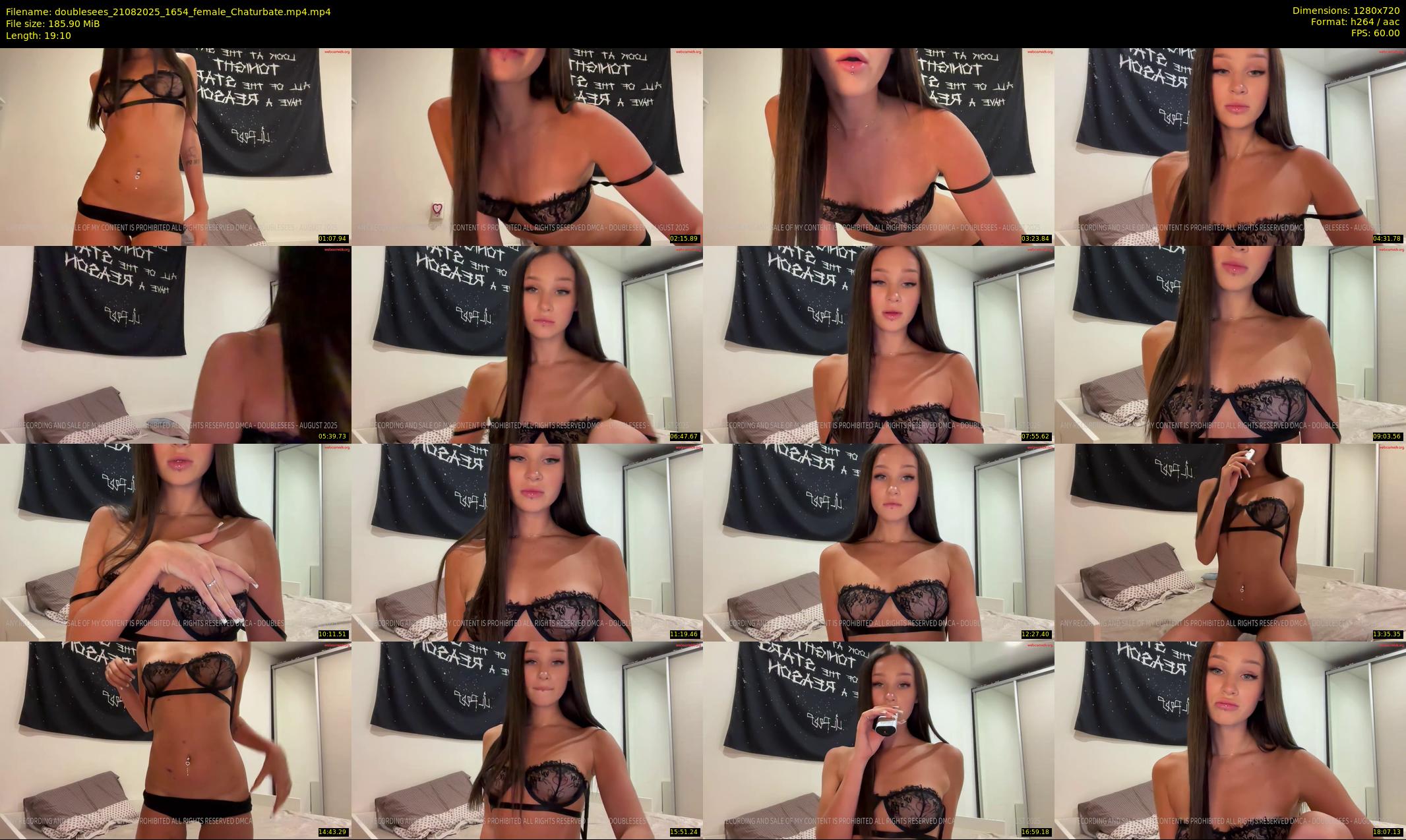doublesees — 20 minute Chaturbate couple cam show recording, 720p, Aug 21, 2025