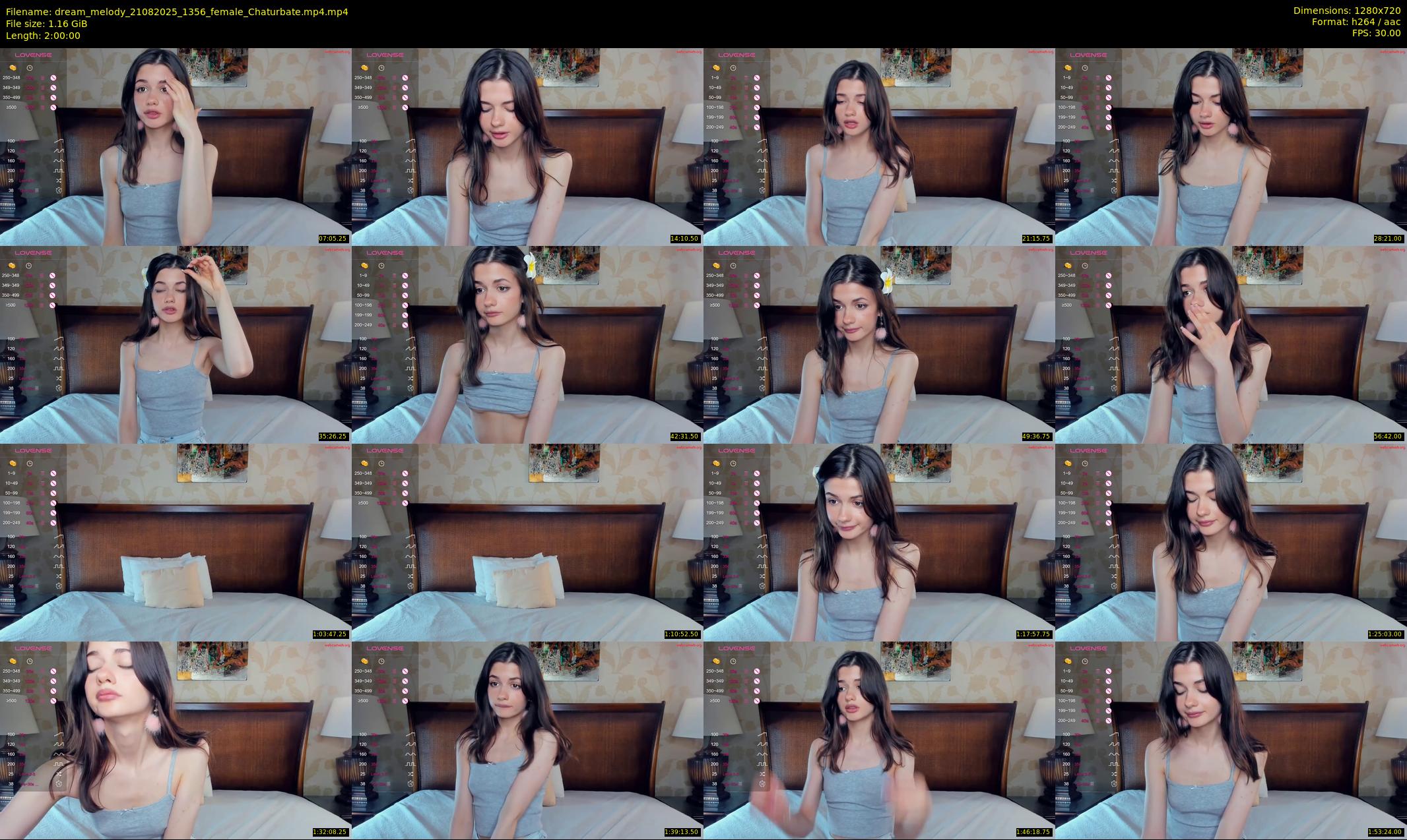 dream_melody — 120 minute Chaturbate female cam show recording, 720p, Aug 21, 2025
