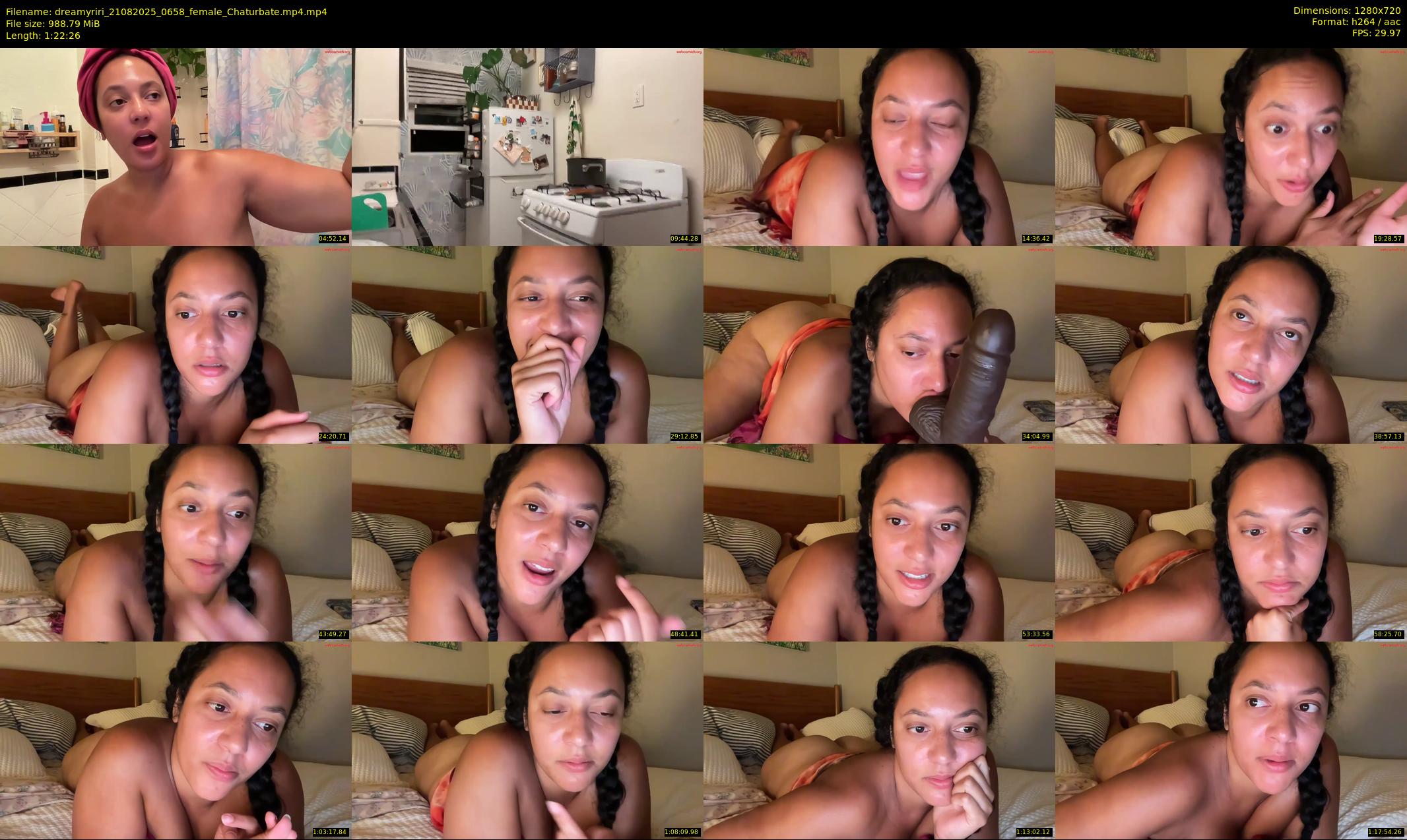 dreamyriri — 83 minute Chaturbate female cam show recording, 720p, Aug 21, 2025