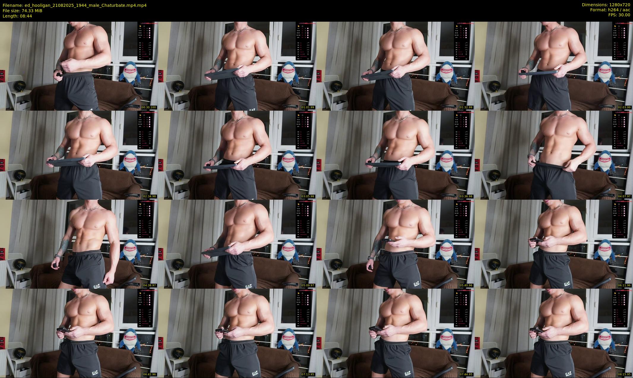 ed_hooligan — 9 minute Chaturbate male cam show recording, 720p, Aug 21, 2025