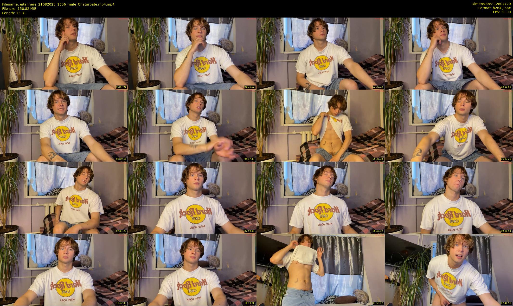 eitanhere — 14 minute Chaturbate male cam show recording, 720p, Aug 21, 2025