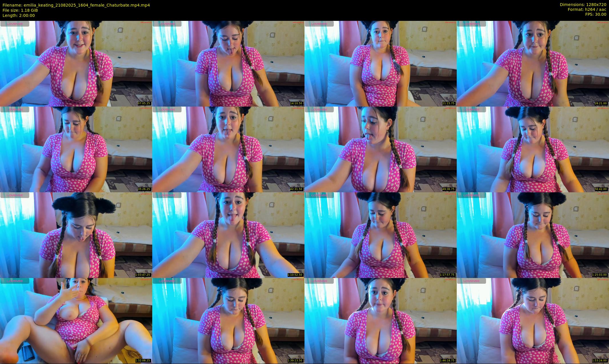 emilia_keating — 120 minute Chaturbate female cam show recording, 720p, Aug 21, 2025