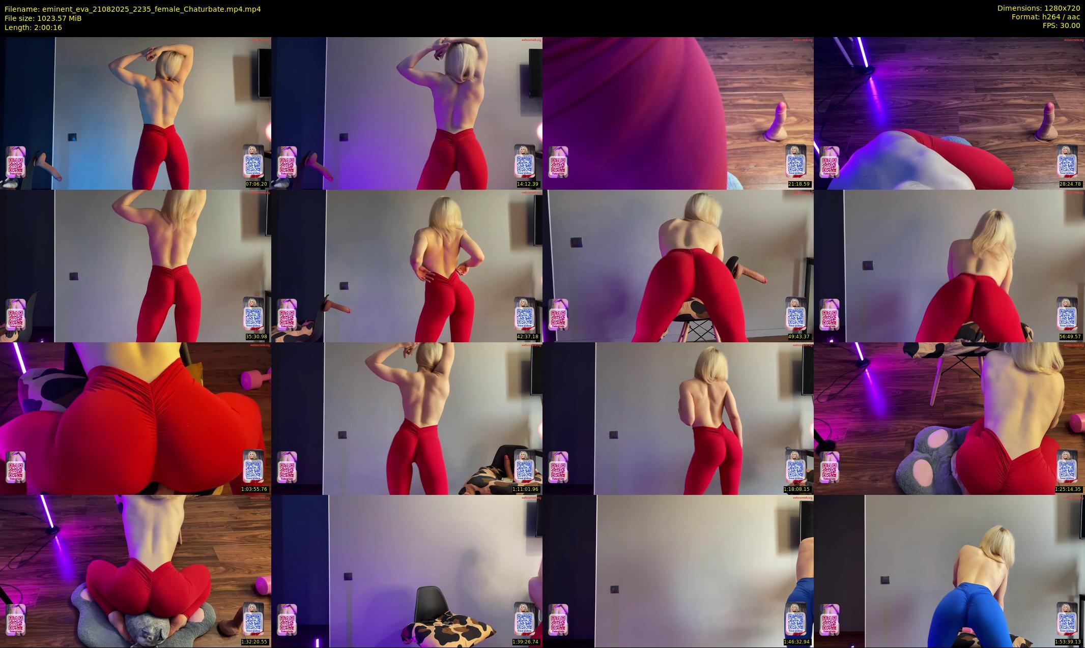eminent_eva — 121 minute Chaturbate female cam show recording, 720p, Aug 21, 2025