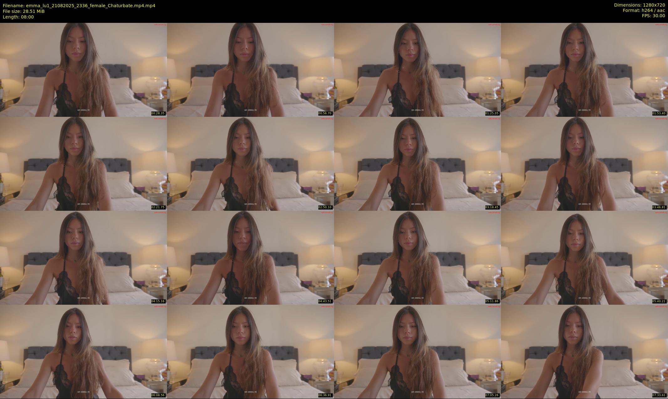 emma_lu1 — 8 minute Chaturbate female cam show recording, 720p, Aug 21, 2025