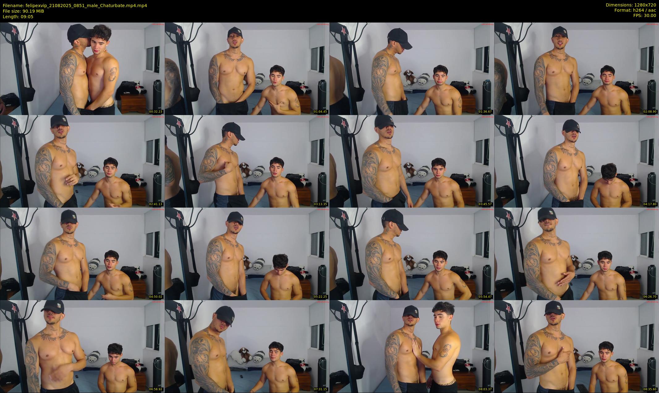 felipexvip — 10 minute Chaturbate male cam show recording, 720p, Aug 21, 2025