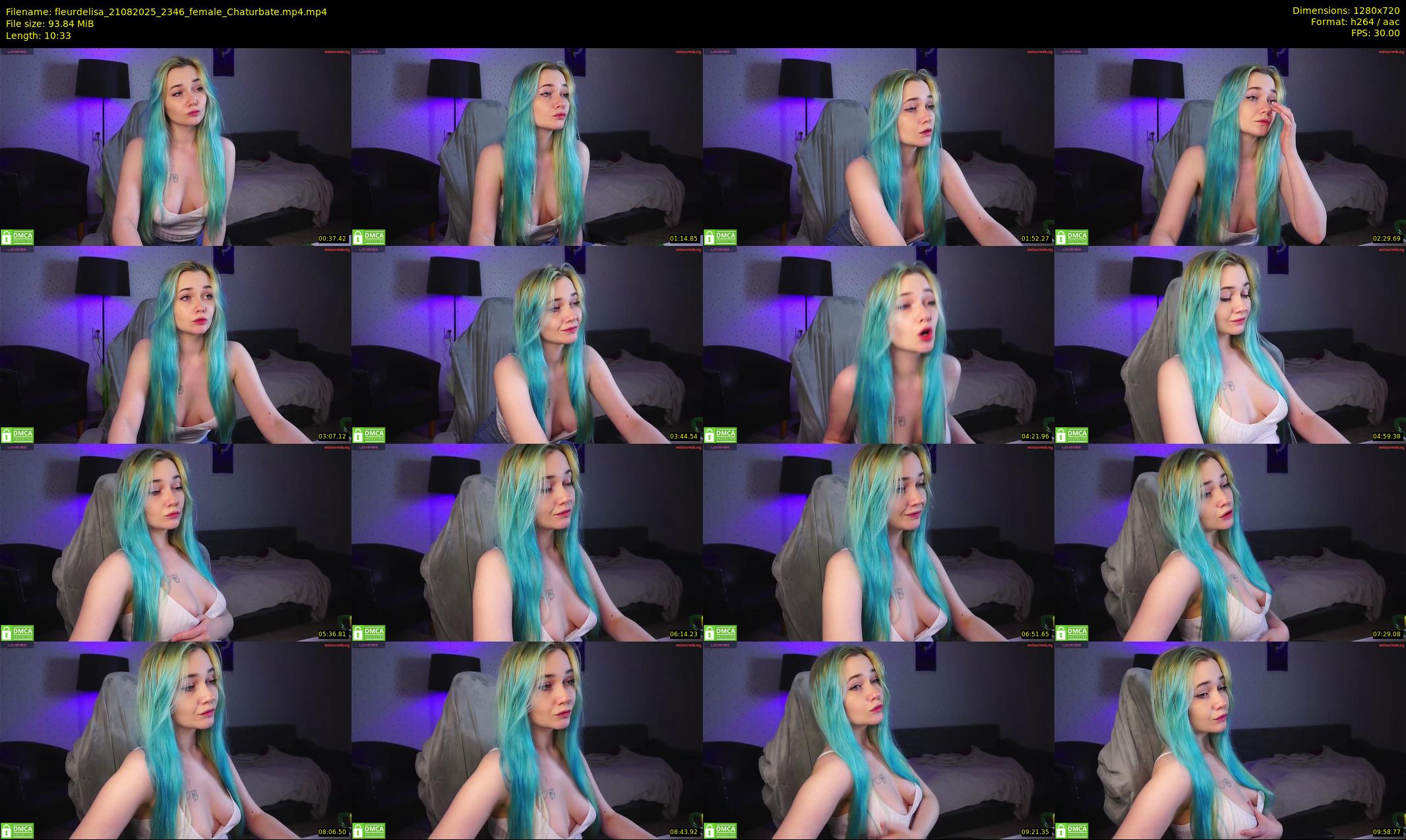 fleurdelisa — 11 minute Chaturbate female cam show recording, 720p, Aug 21, 2025