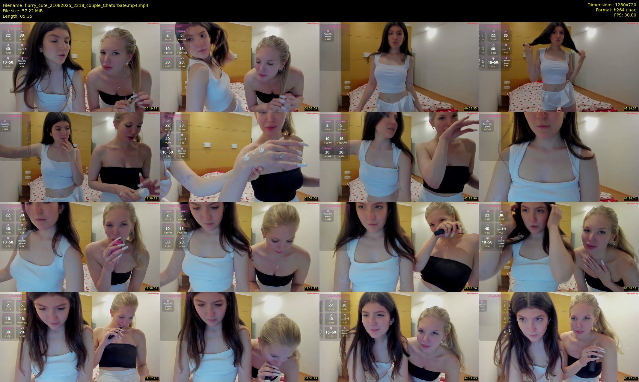 flurry_cute — 6 minute Chaturbate couple cam show recording, 720p, Aug 21, 2025