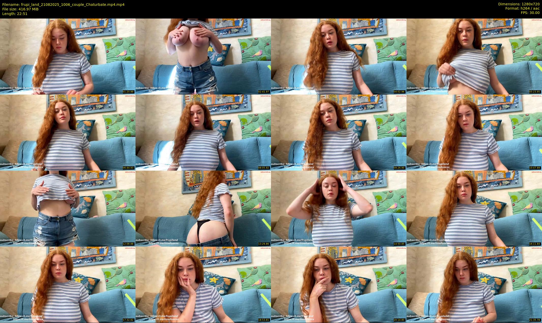 frupi_land — 23 minute Chaturbate couple cam show recording, 720p, Aug 21, 2025