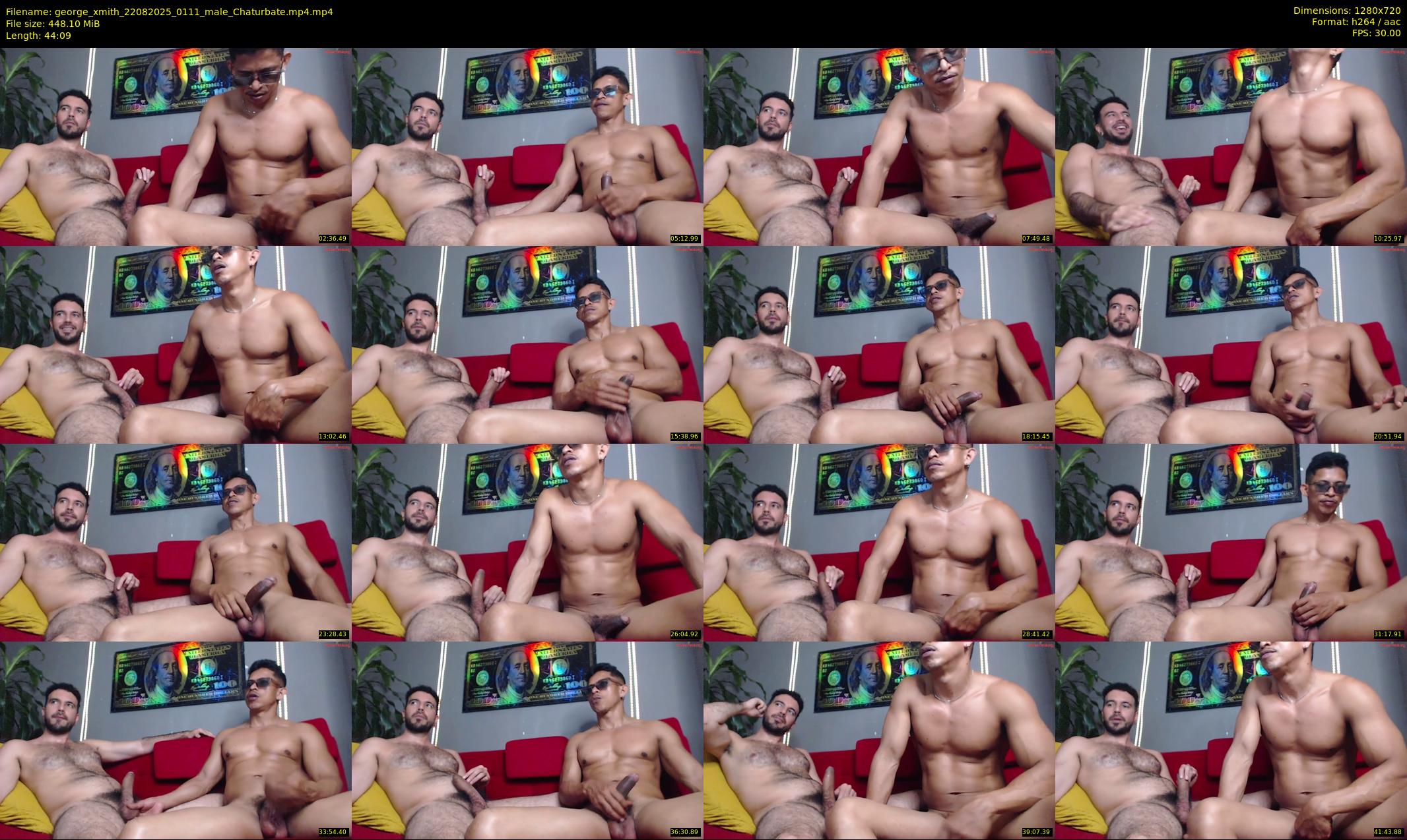 george_xmith — 45 minute Chaturbate male cam show recording, 720p, Aug 22, 2025