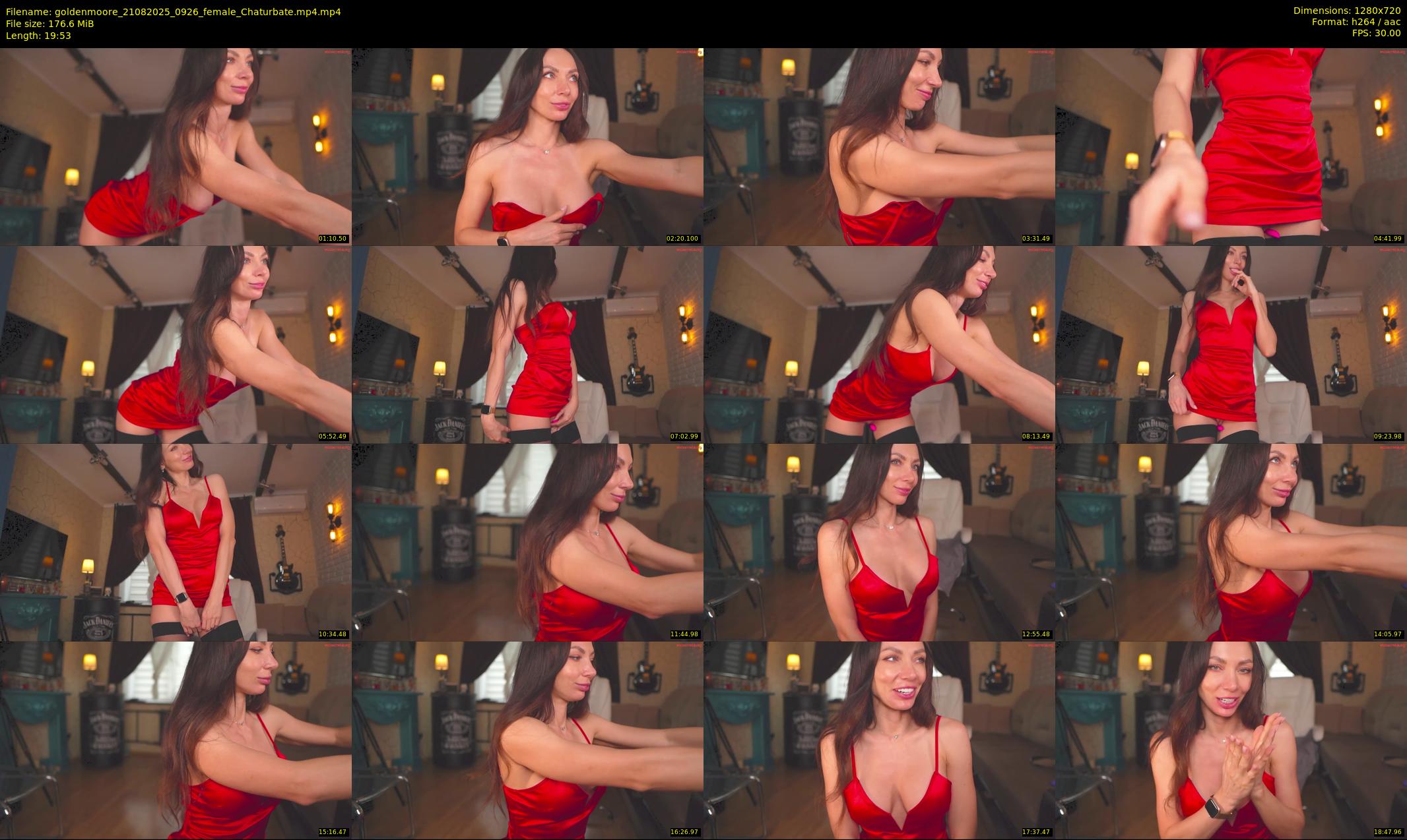 goldenmoore — 20 minute Chaturbate female cam show recording, 720p, Aug 21, 2025