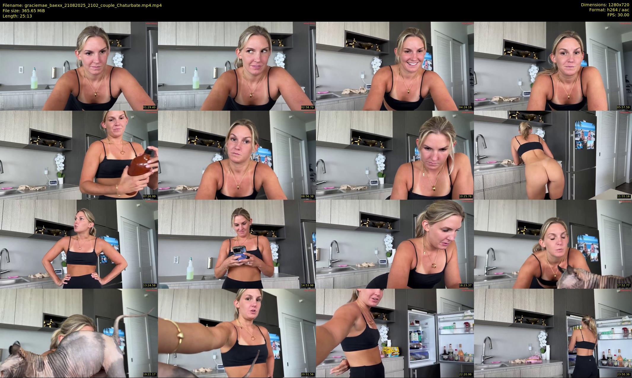 graciemae_baexx — 26 minute Chaturbate female cam show recording, 720p, Aug 21, 2025
