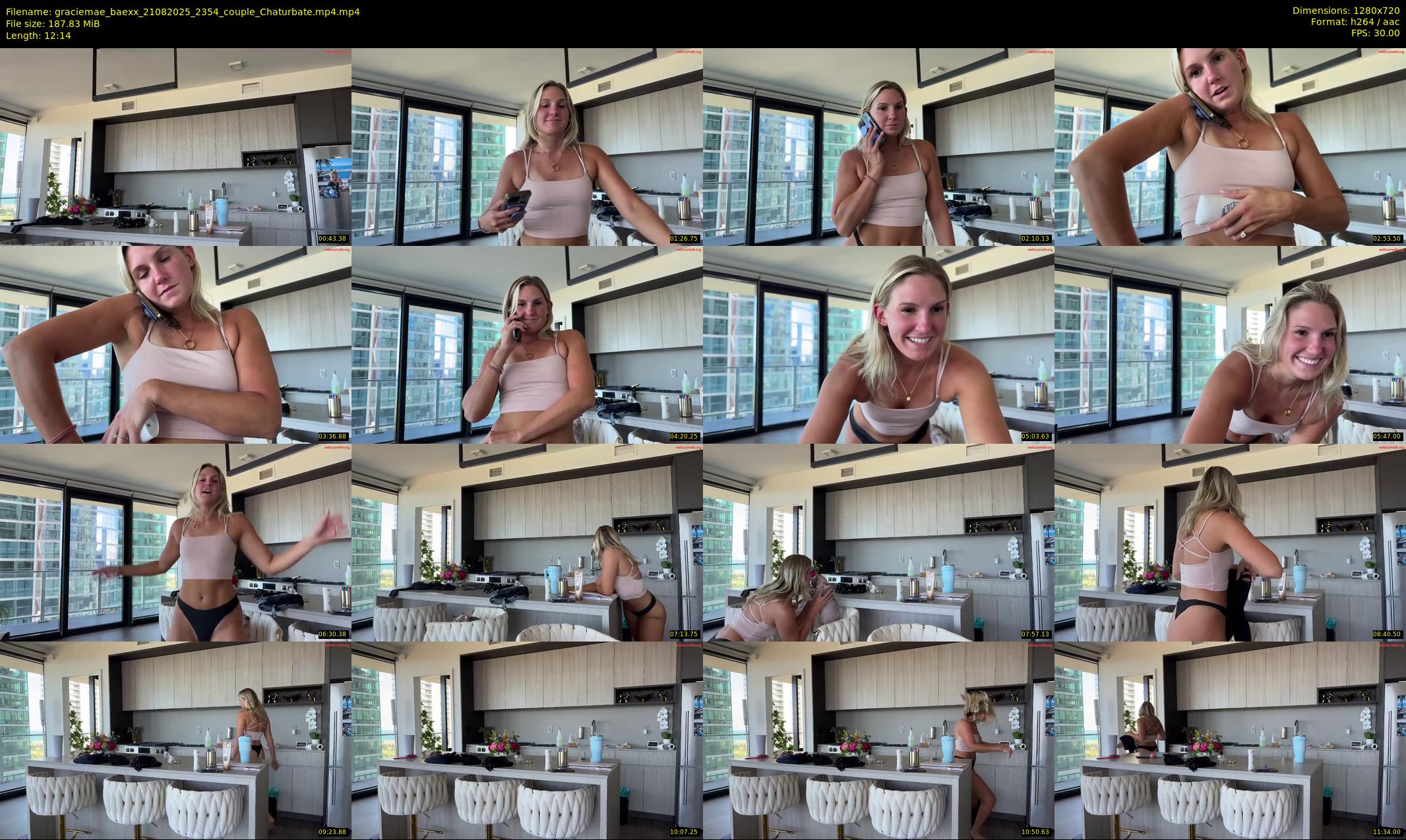graciemae_baexx — 13 minute Chaturbate female cam show recording, 720p, Aug 21, 2025
