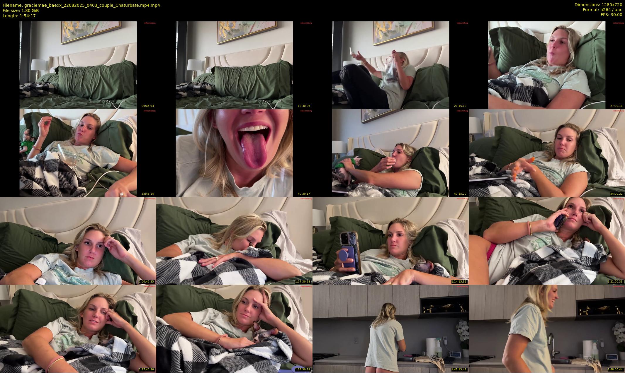 graciemae_baexx — 115 minute Chaturbate female cam show recording, 720p, Aug 22, 2025