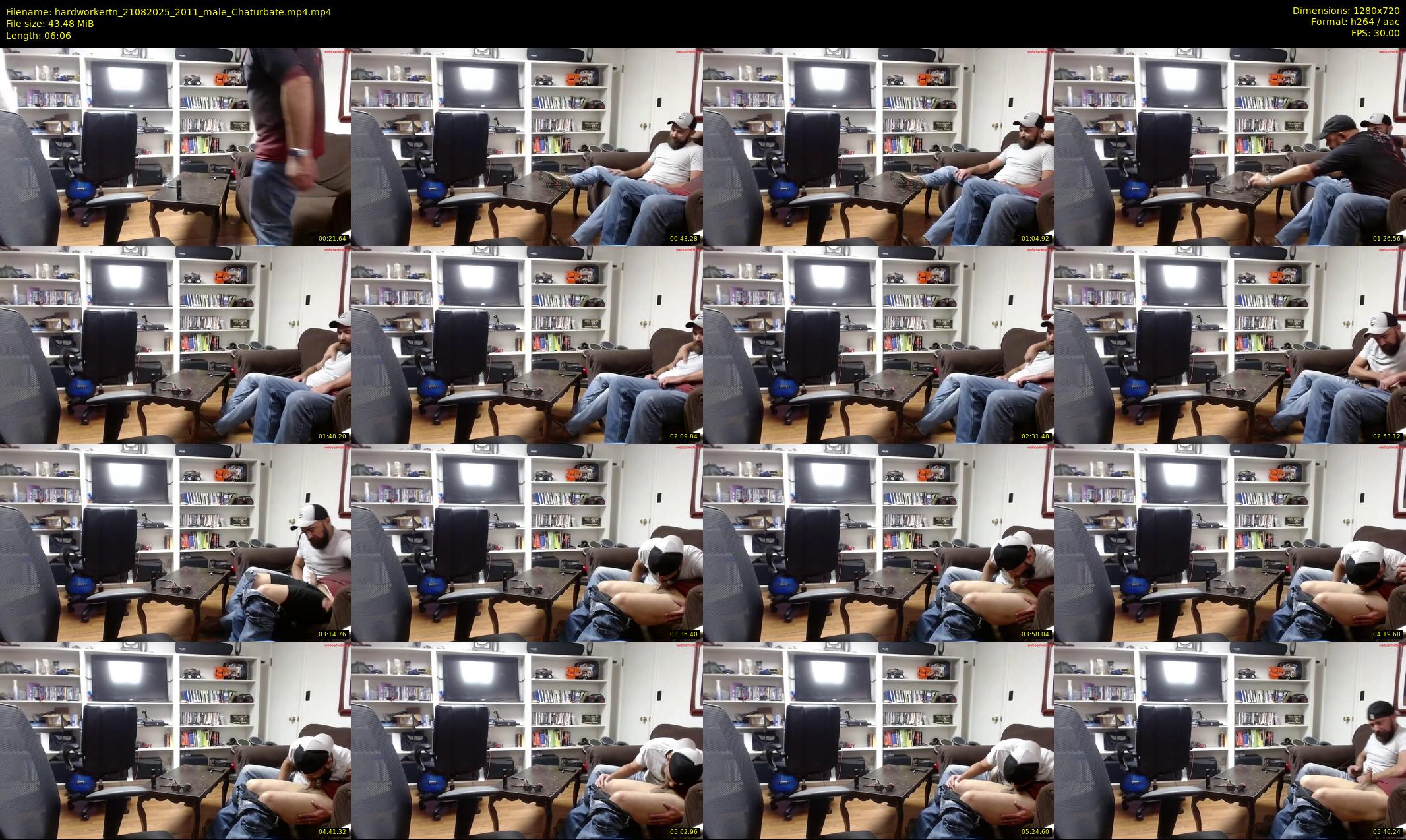 hardworkertn — 7 minute Chaturbate male cam show recording, 720p, Aug 21, 2025