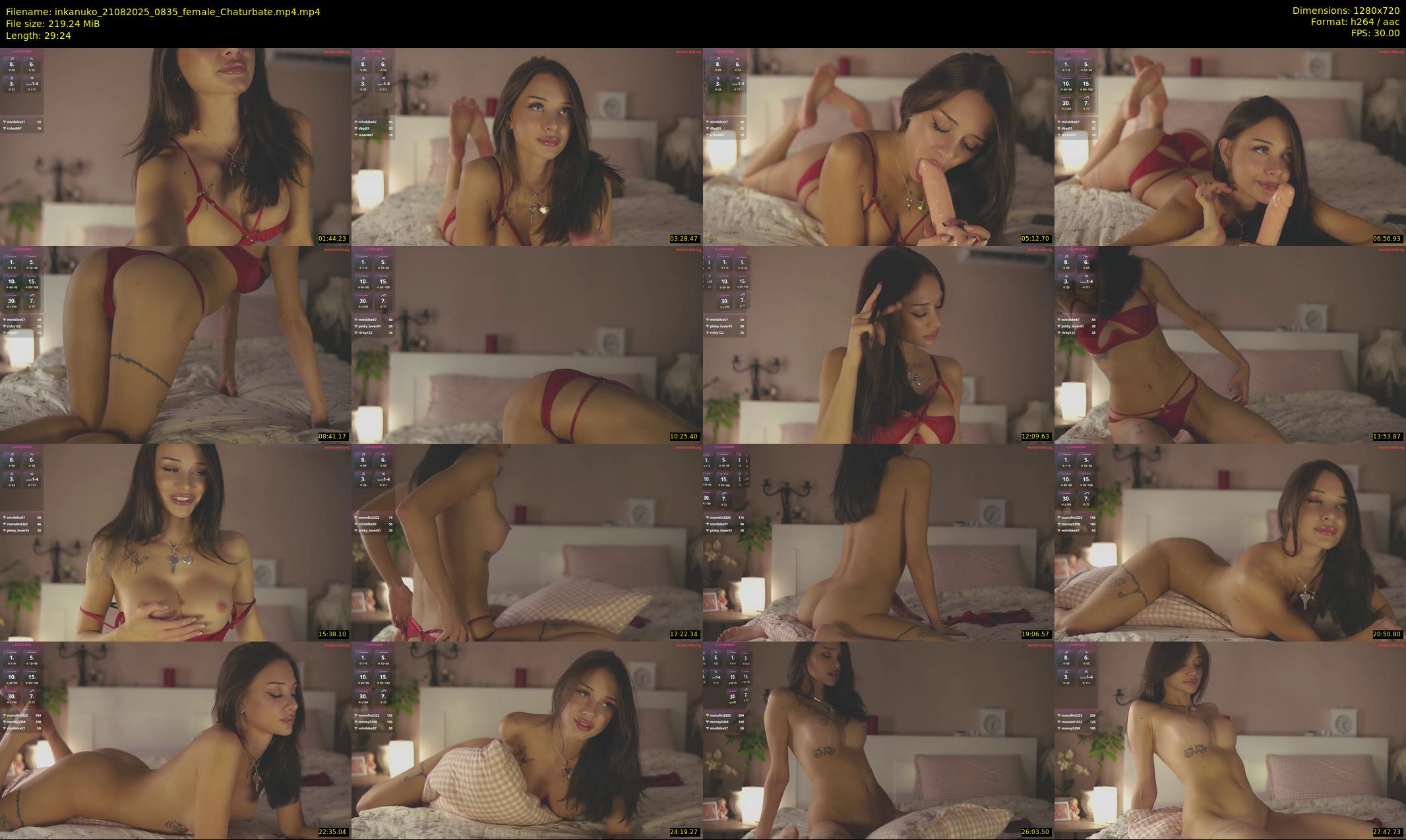 inkanuko — 30 minute Chaturbate couple cam show recording, 720p, Aug 21, 2025