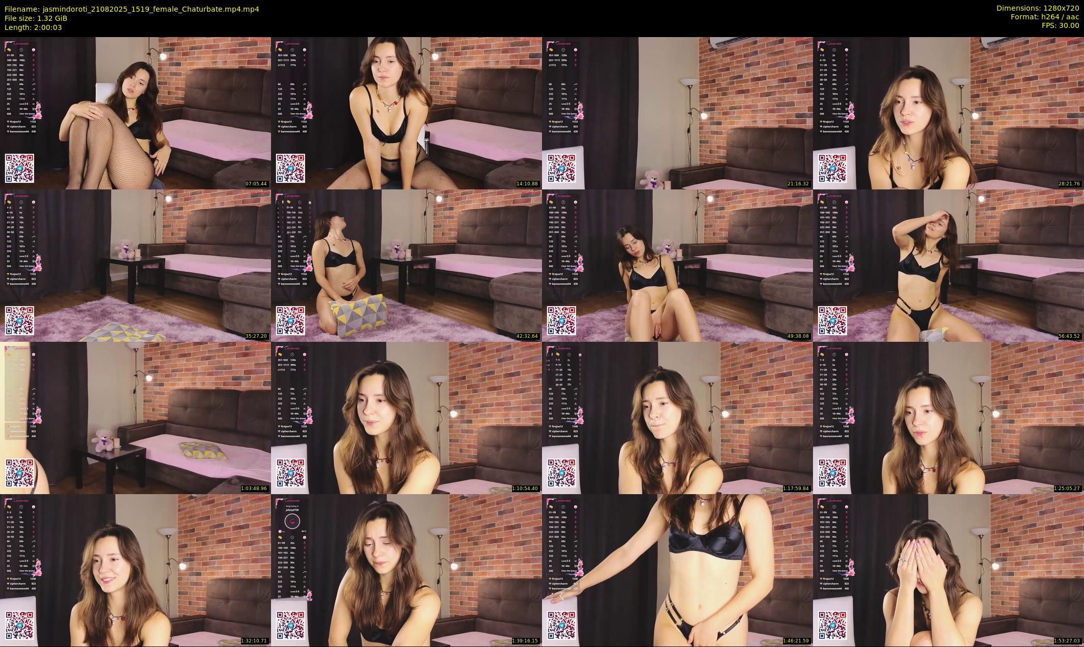 jasmindoroti — 121 minute Chaturbate female cam show recording, 720p, Aug 21, 2025