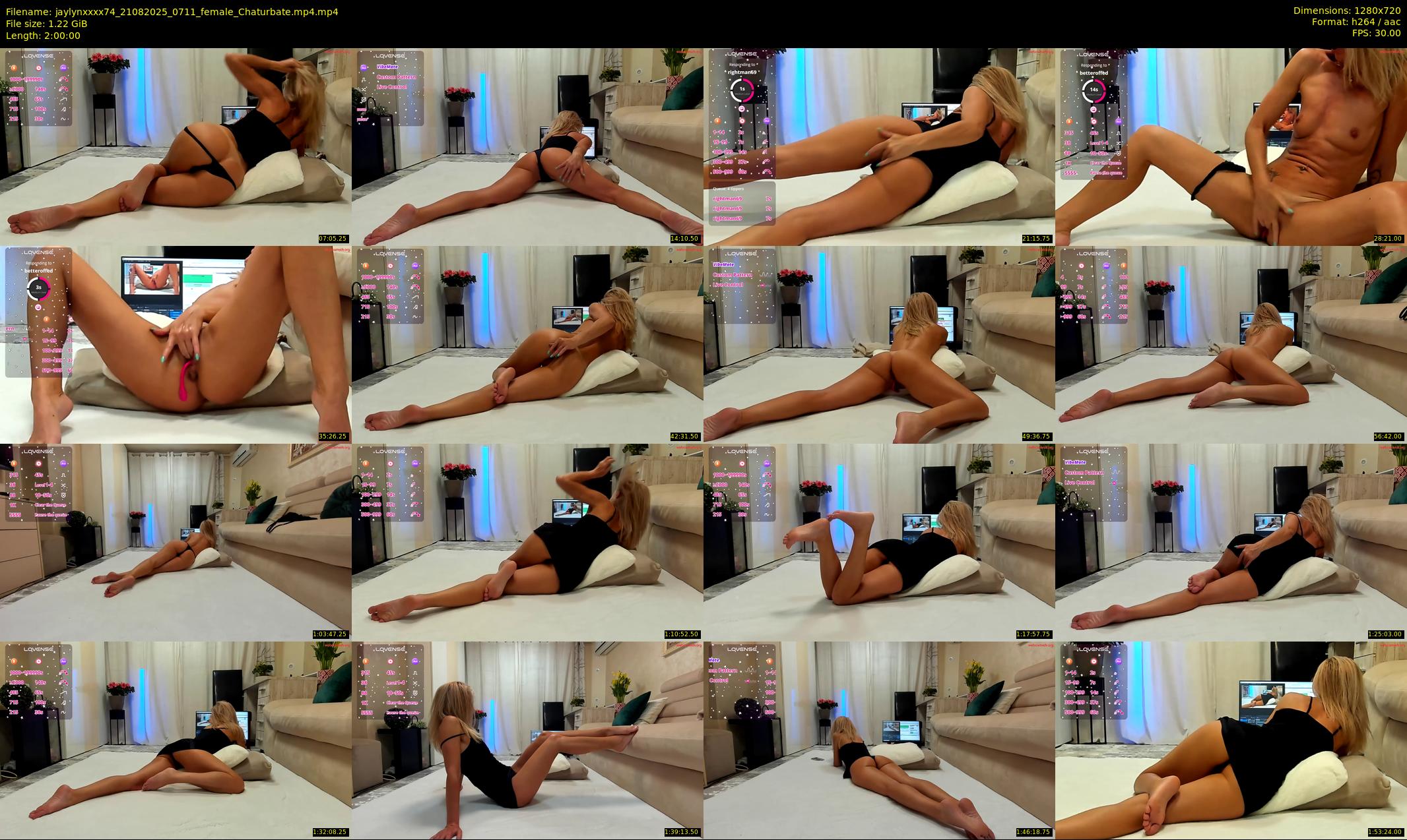 jaylynxxxx74 — 120 minute Chaturbate female cam show recording, 720p, Aug 21, 2025