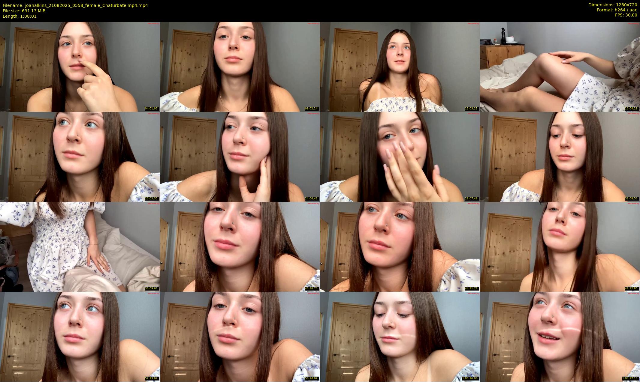 joanalkins — 69 minute Chaturbate female cam show recording, 720p, Aug 21, 2025