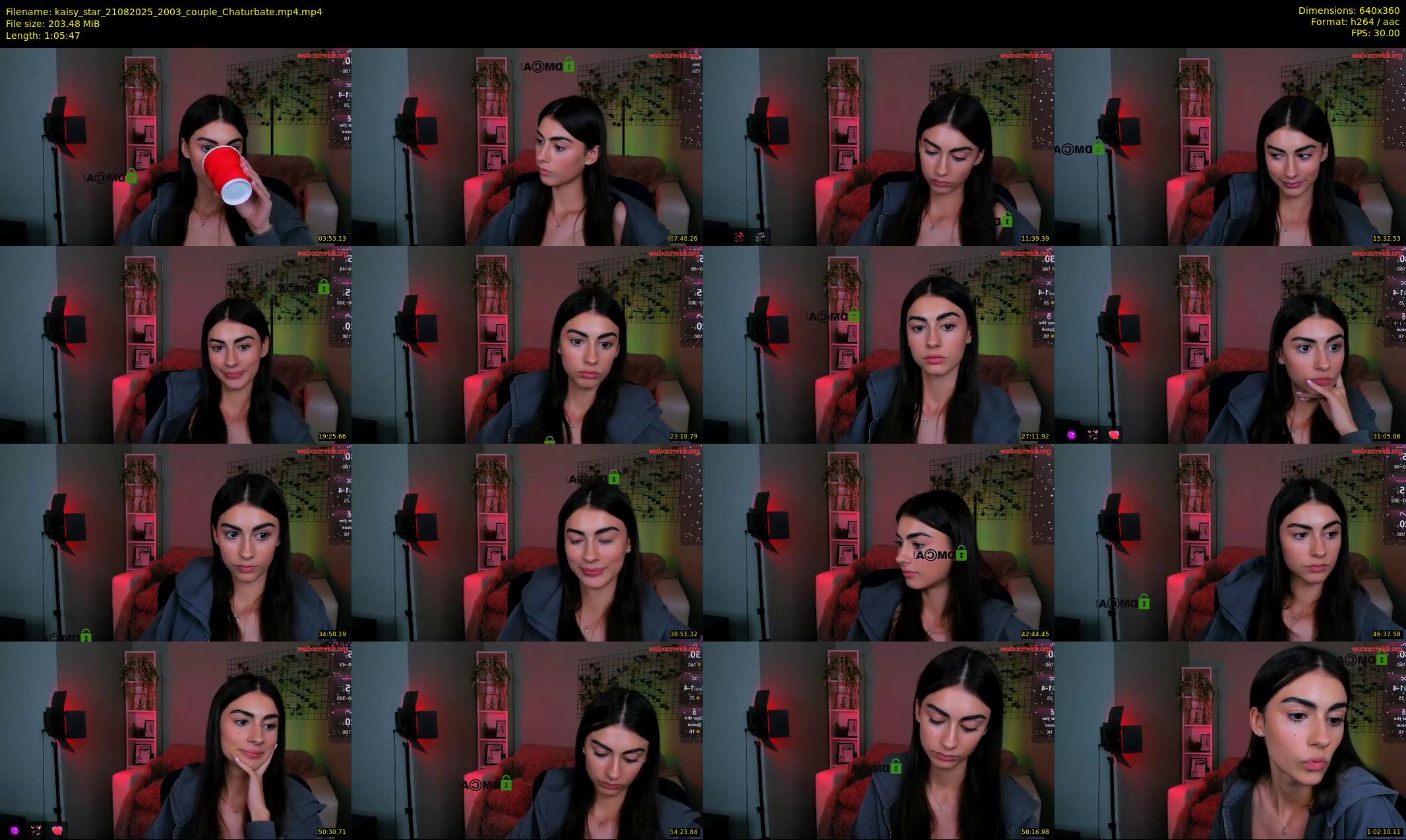 kaisy_star — 66 minute Chaturbate female cam show recording, 360p, Aug 21, 2025