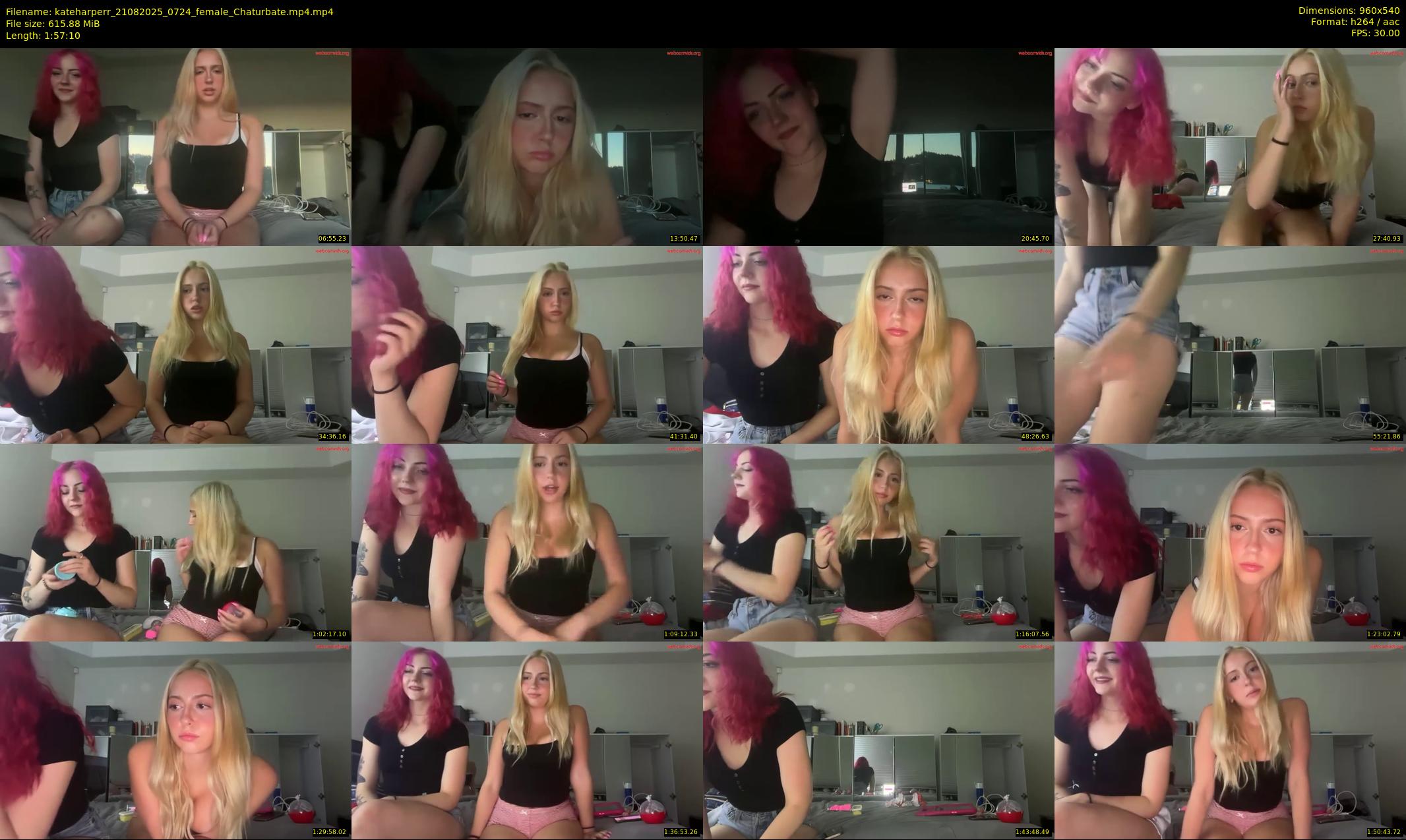 kateharperr — 118 minute Chaturbate female cam show recording, 480p, Aug 21, 2025