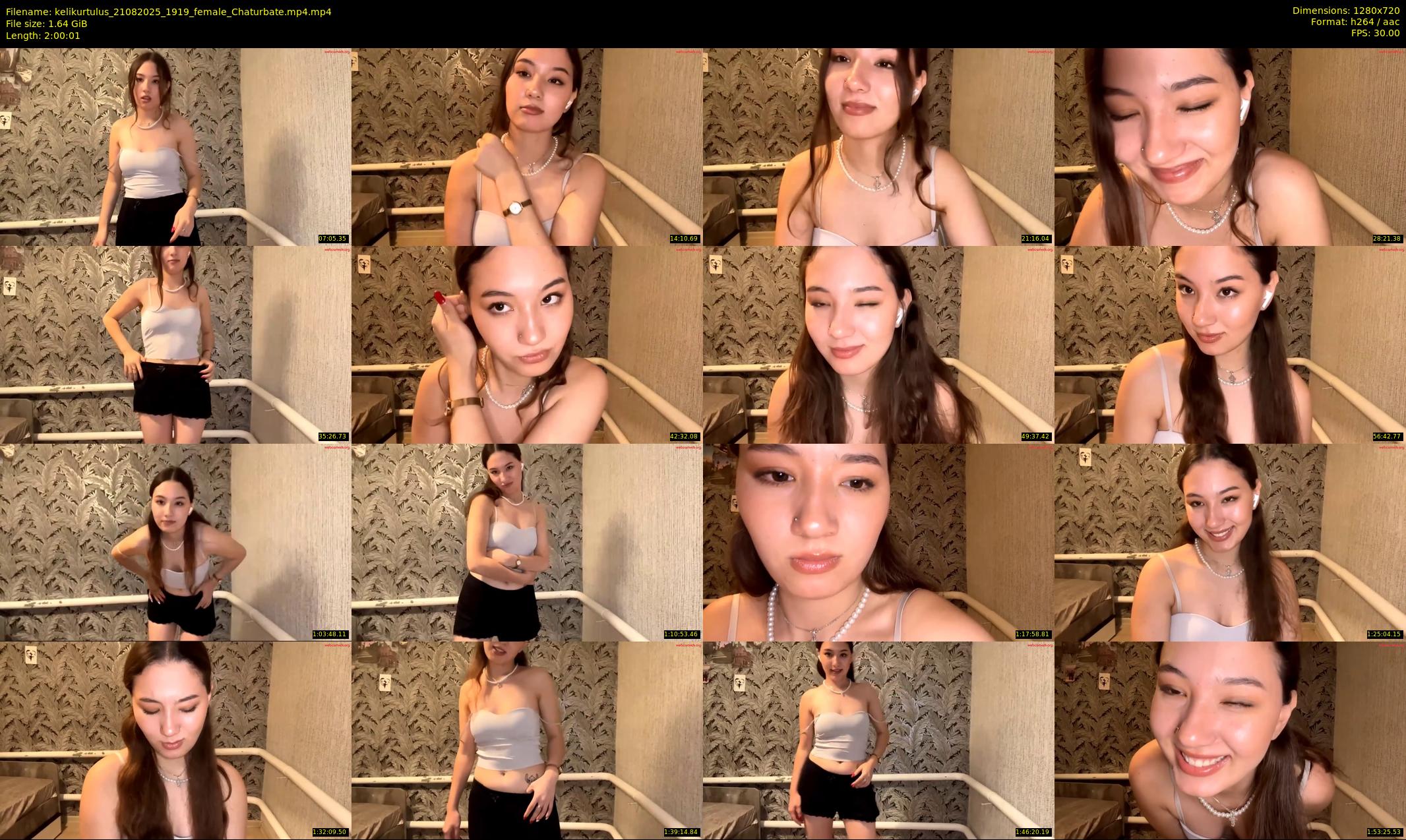kelikurtulus — 121 minute Chaturbate female cam show recording, 720p, Aug 21, 2025