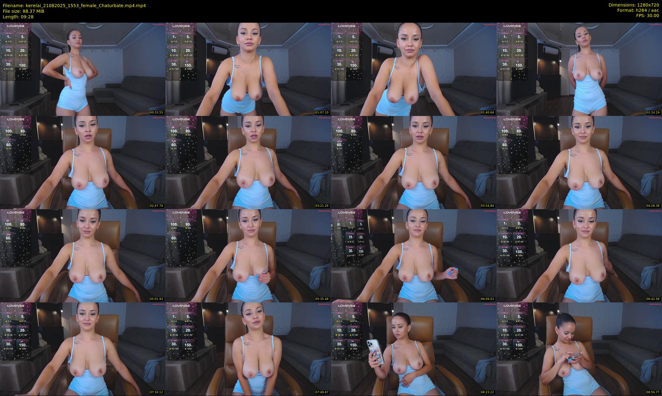 kerelai — 10 minute Chaturbate female cam show recording, 720p, Aug 21, 2025