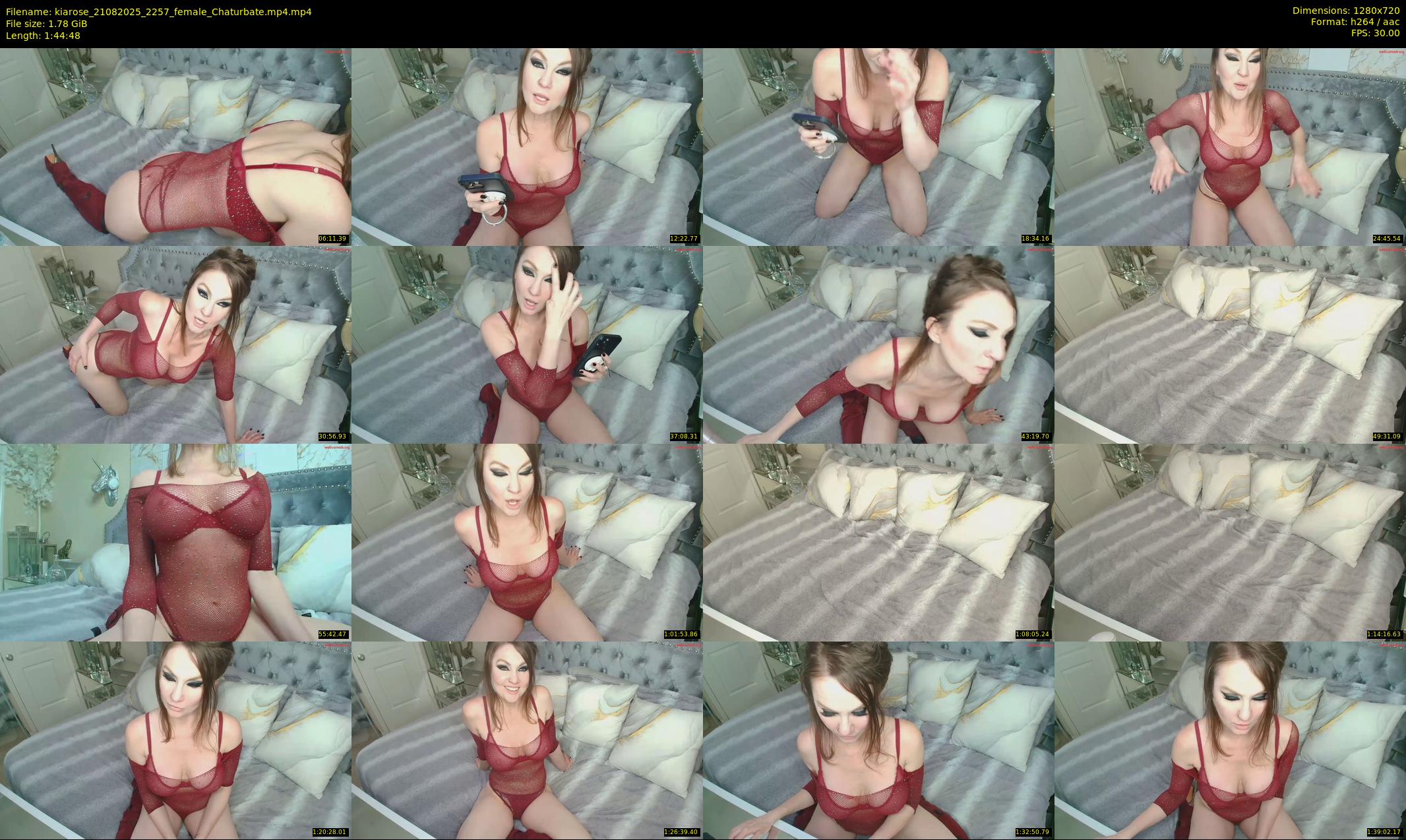 kiarose — 105 minute Chaturbate female cam show recording, 720p, Aug 21, 2025