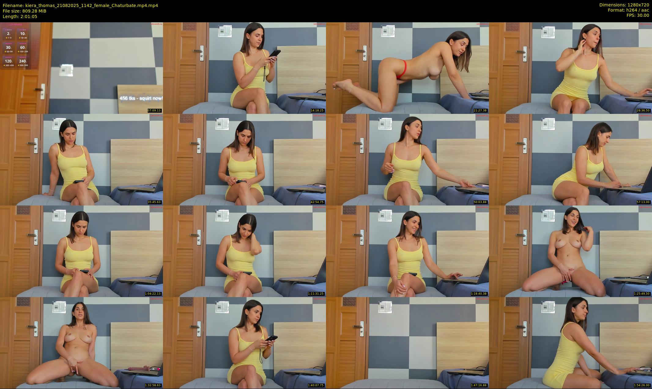 kiera_thomas — 122 minute Chaturbate couple cam show recording, 720p, Aug 21, 2025