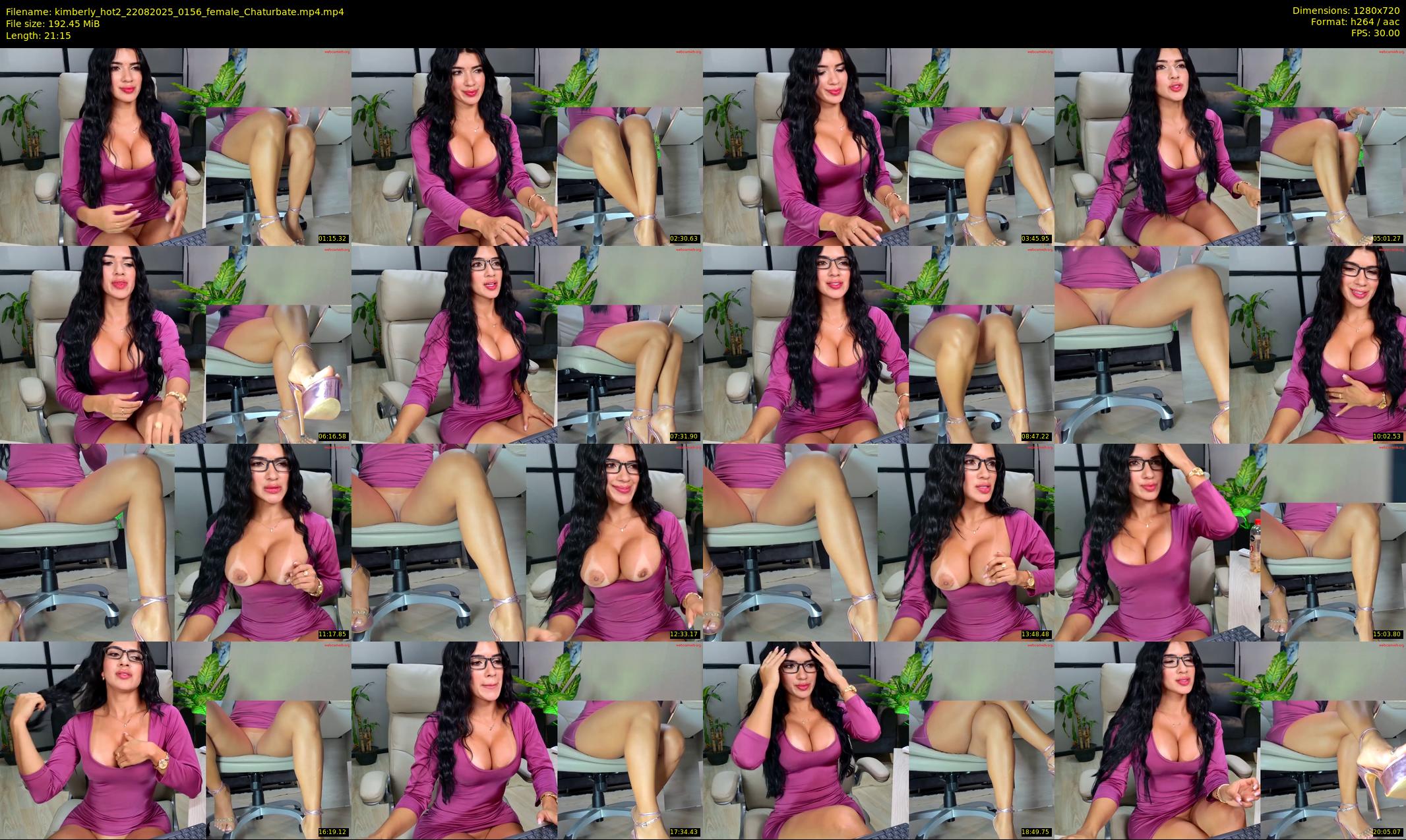 kimberly_hot2 — 22 minute Chaturbate female cam show recording, 720p, Aug 22, 2025