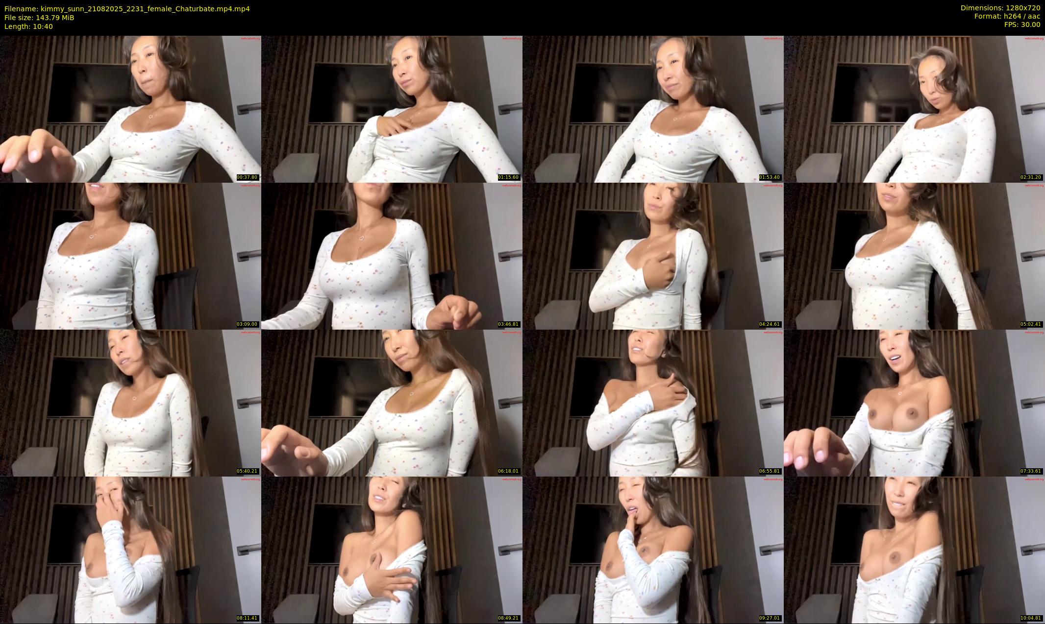 kimmy_sunn — 11 minute Chaturbate female cam show recording, 720p, Aug 21, 2025