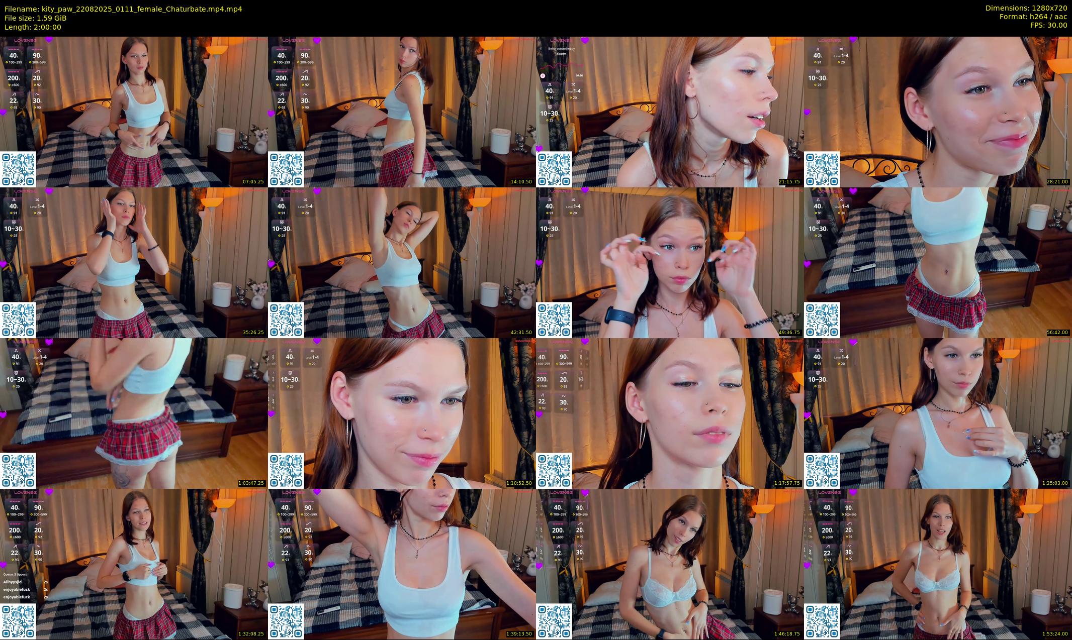 kity_paw — 120 minute Chaturbate female cam show recording, 720p, Aug 22, 2025