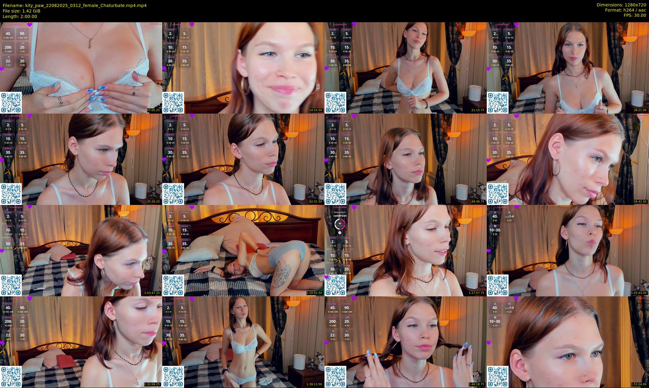 kity_paw — 120 minute Chaturbate female cam show recording, 720p, Aug 22, 2025
