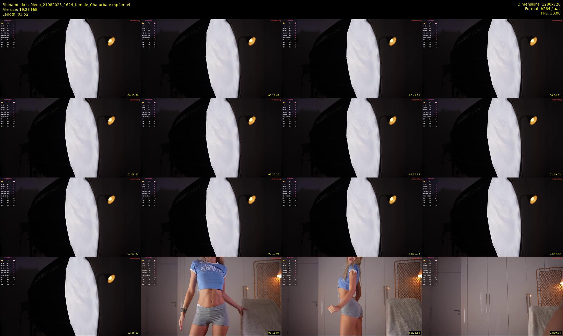 kriss0leoo — 4 minute Chaturbate couple cam show recording, 720p, Aug 21, 2025