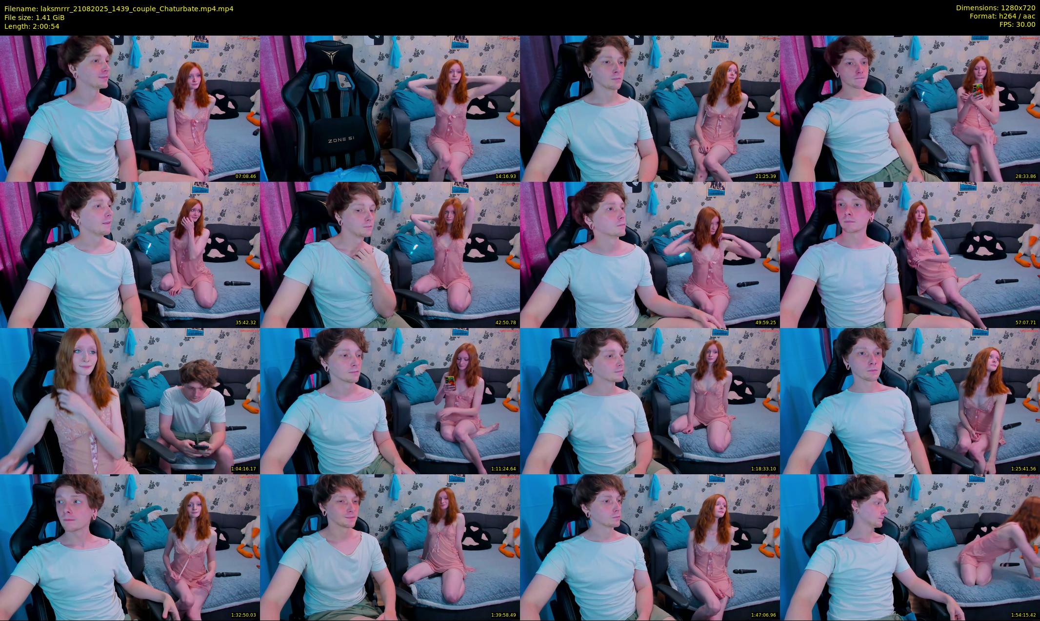 laksmrrr — 121 minute Chaturbate couple cam show recording, 720p, Aug 21, 2025