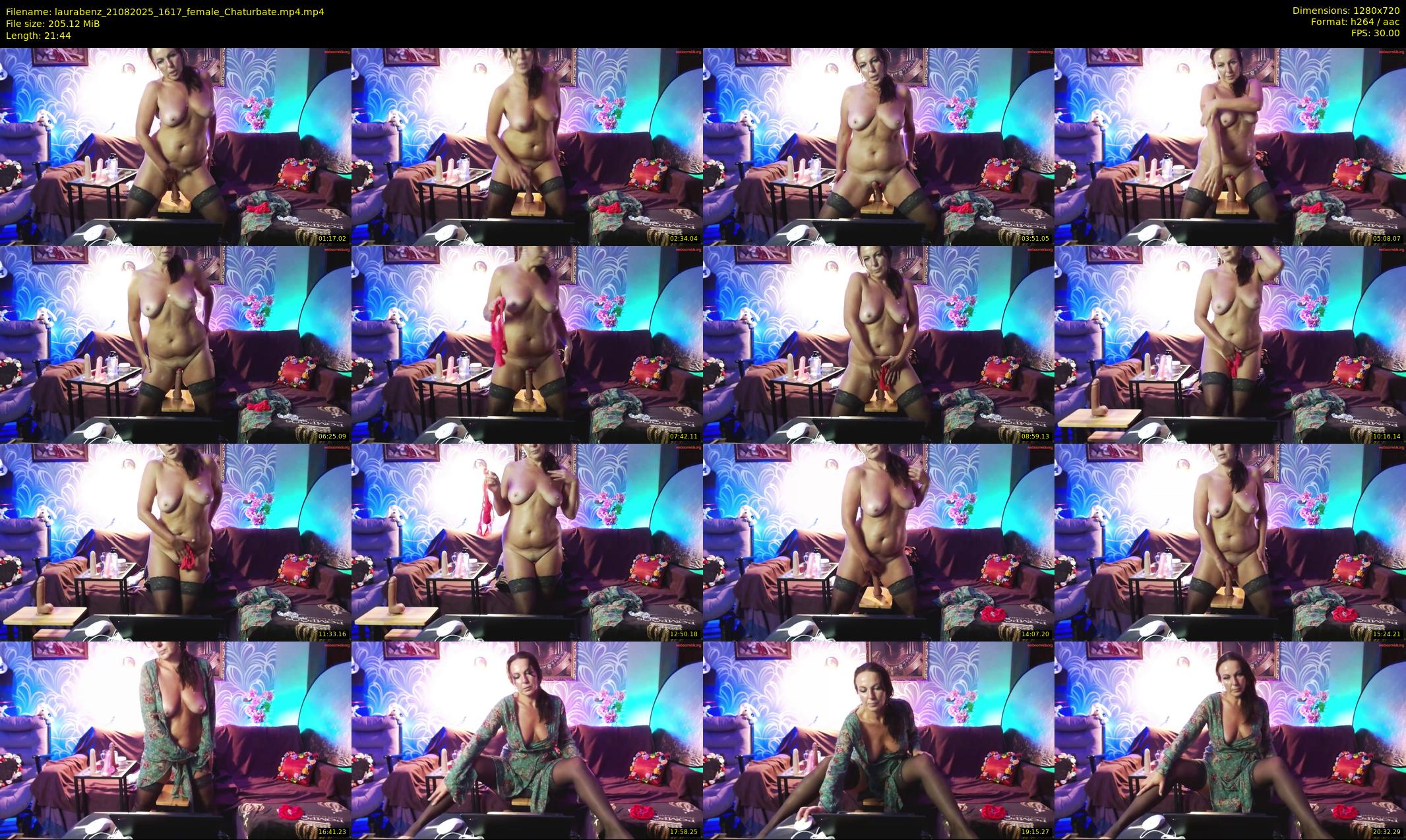 laurabenz — 22 minute Chaturbate female cam show recording, 720p, Aug 21, 2025